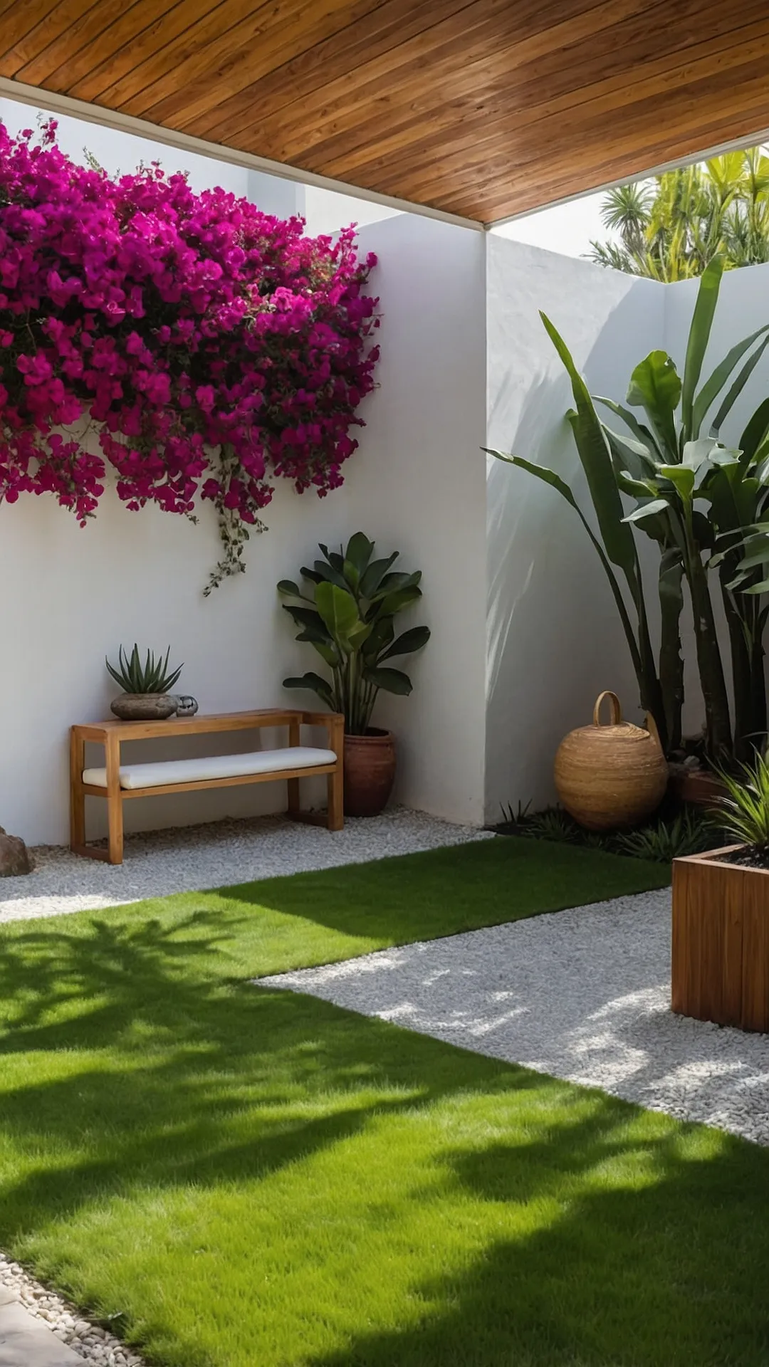 The Art of Minimalism: 17 Front Yard Landscaping Ideas that Wow** ** 37 Minimalist Wow