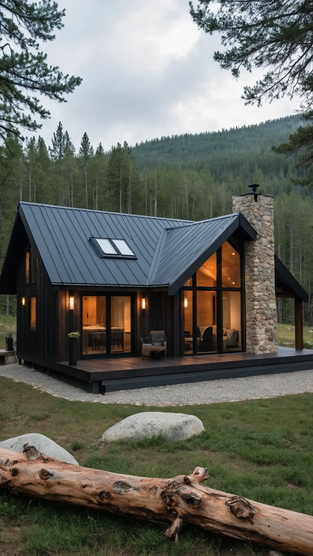 Modern Forest Cabin Ideas: Where Rustic Meets Chic 44 Modern Wilderness
