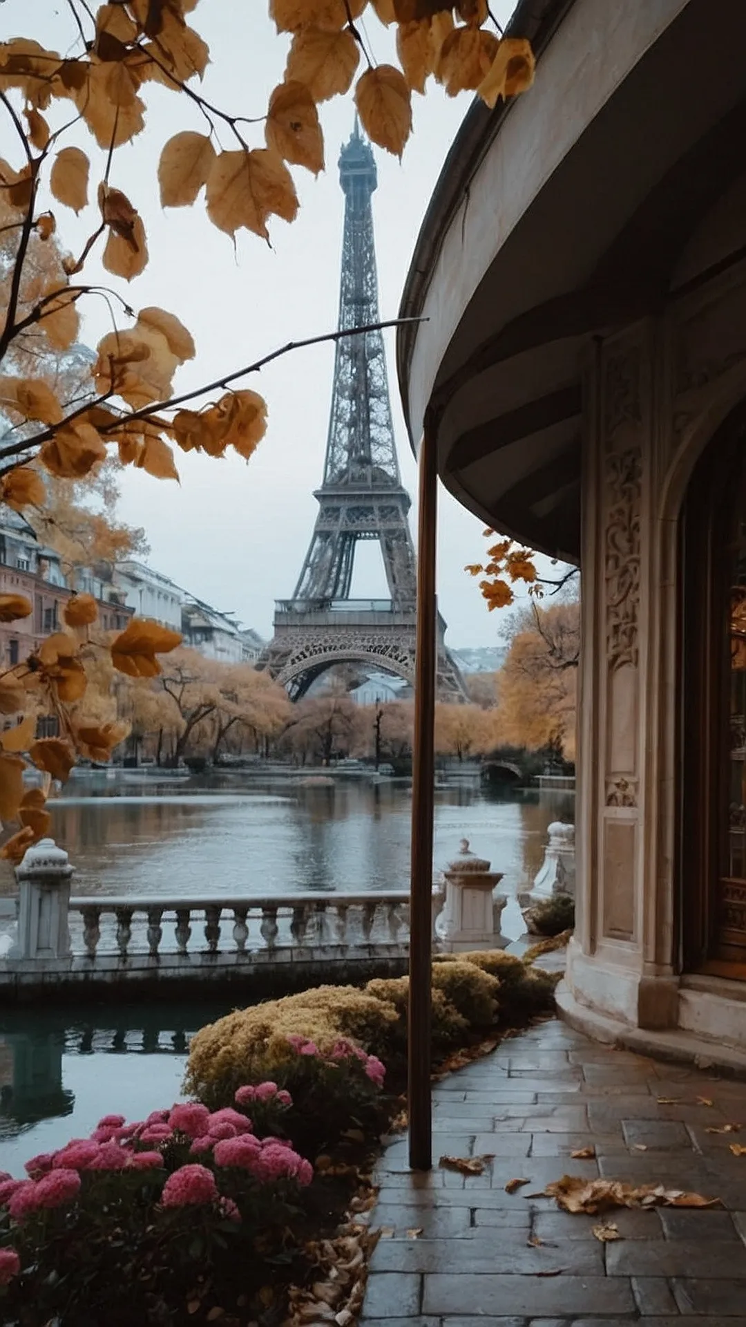 Eiffel Tower View: A Parisian Dream