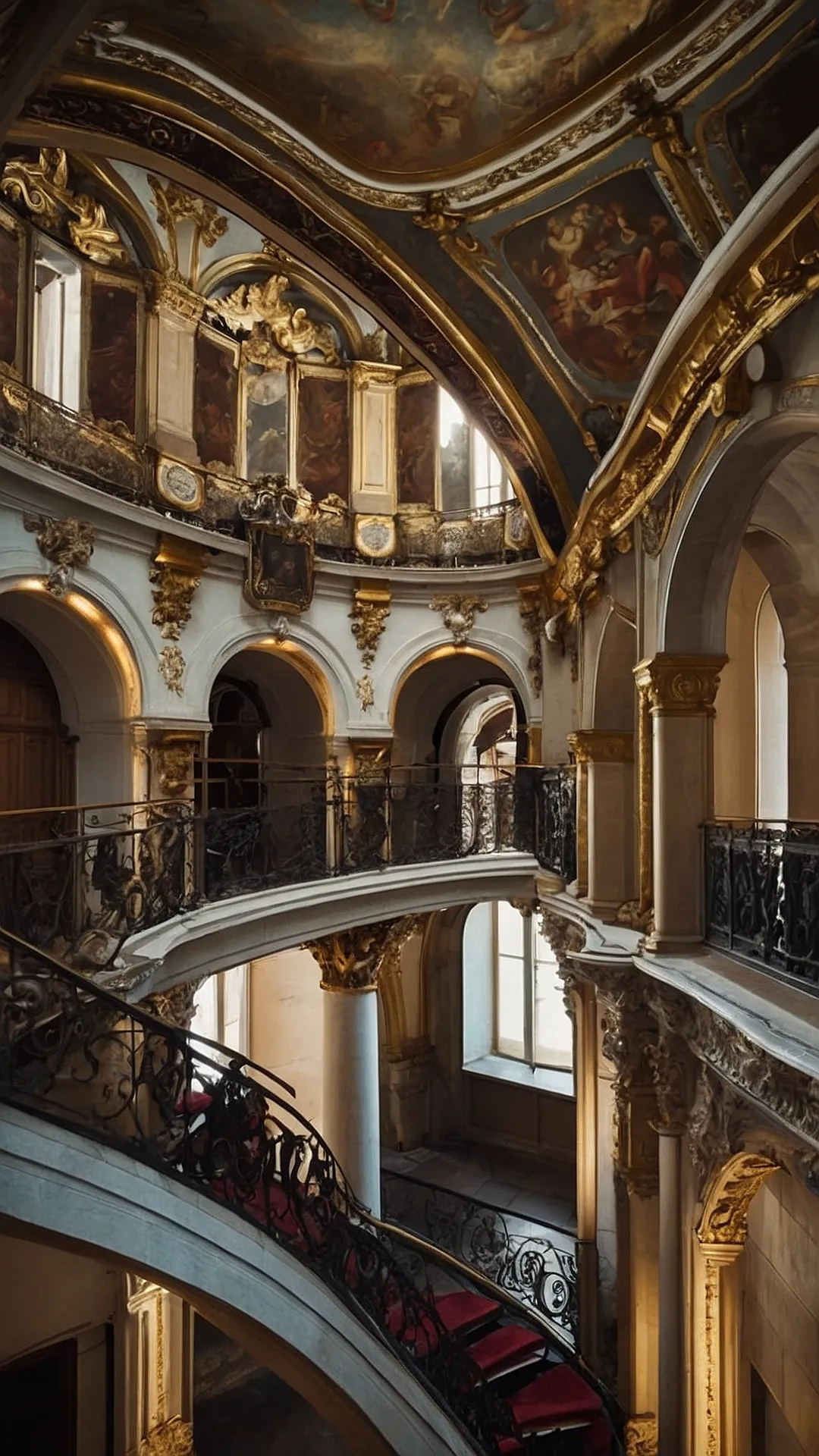 Unveiling Baroque Beauty: 15 Architectural Ideas That Wow 43 Celestial Ascent: