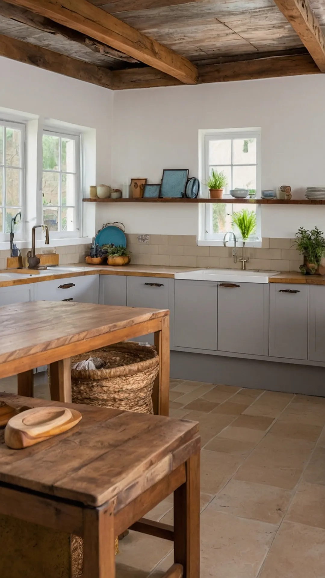 Rustic Charm: A Kitchen That's Totally 