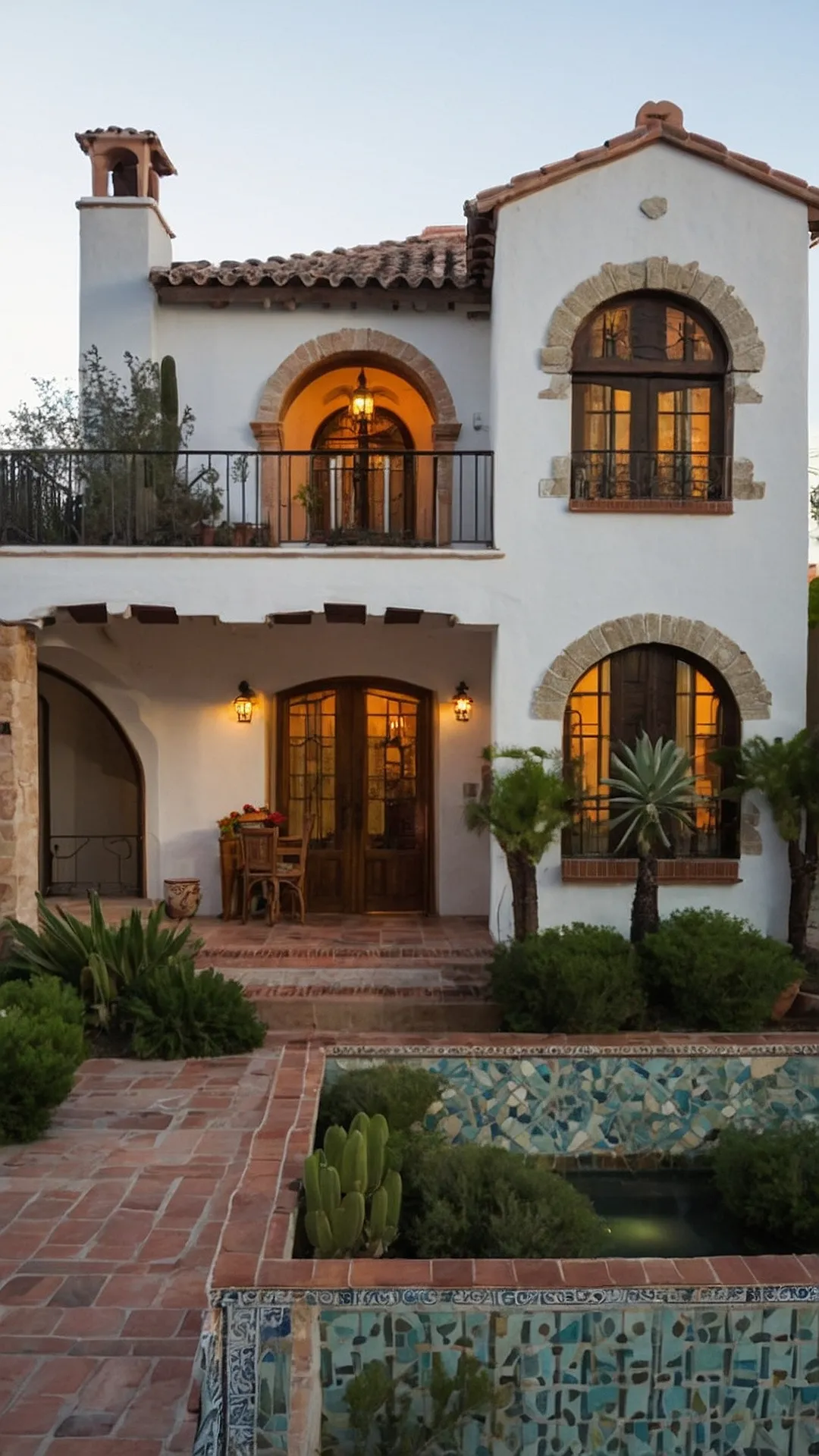¡Hola! 17 Small Spanish Homes That Rev Up Your Imagination 40 Spanish Mini-Mansions