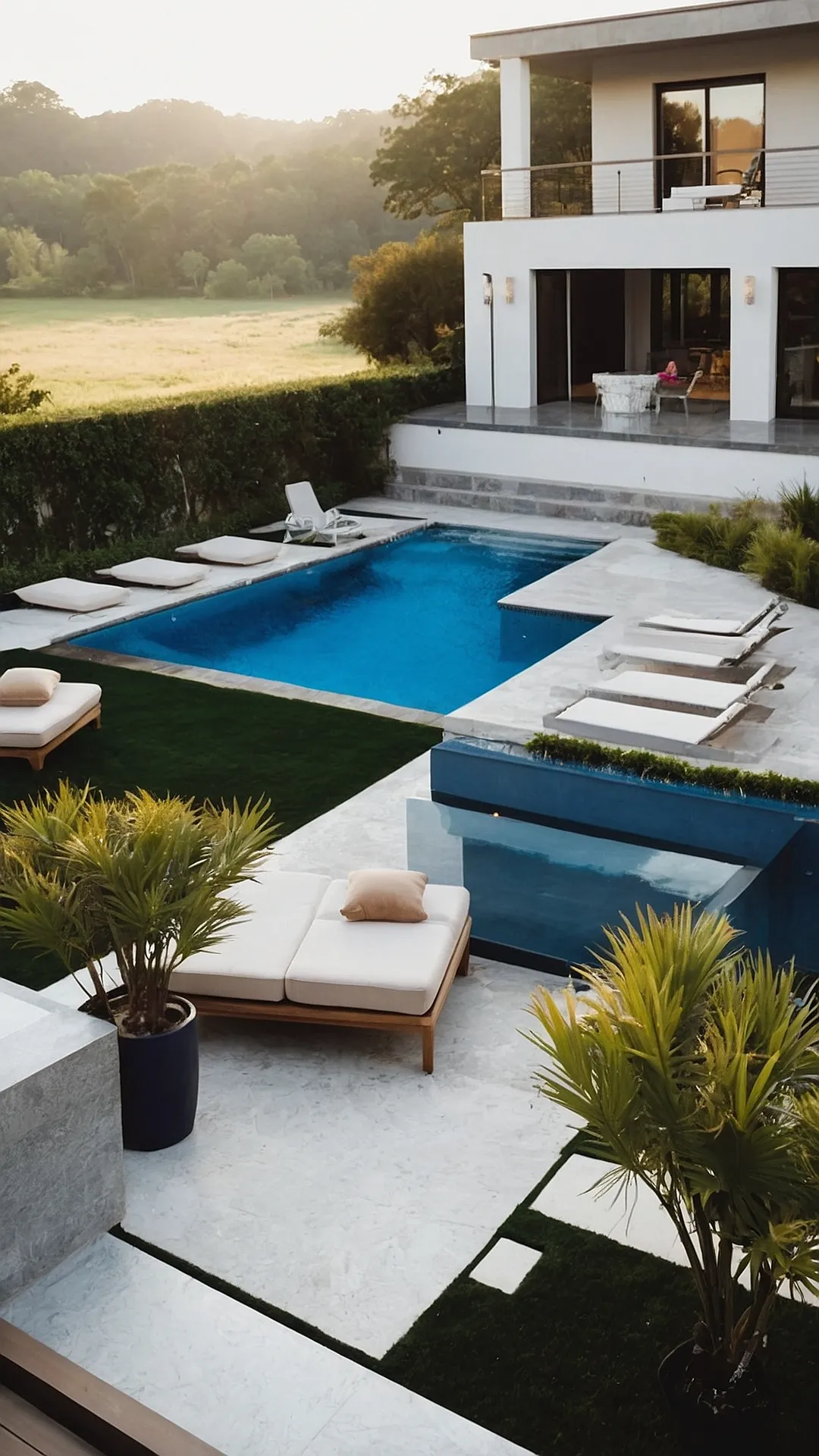 Glamour House: Where Dreams Come True (and Pools are Always Sparkling)