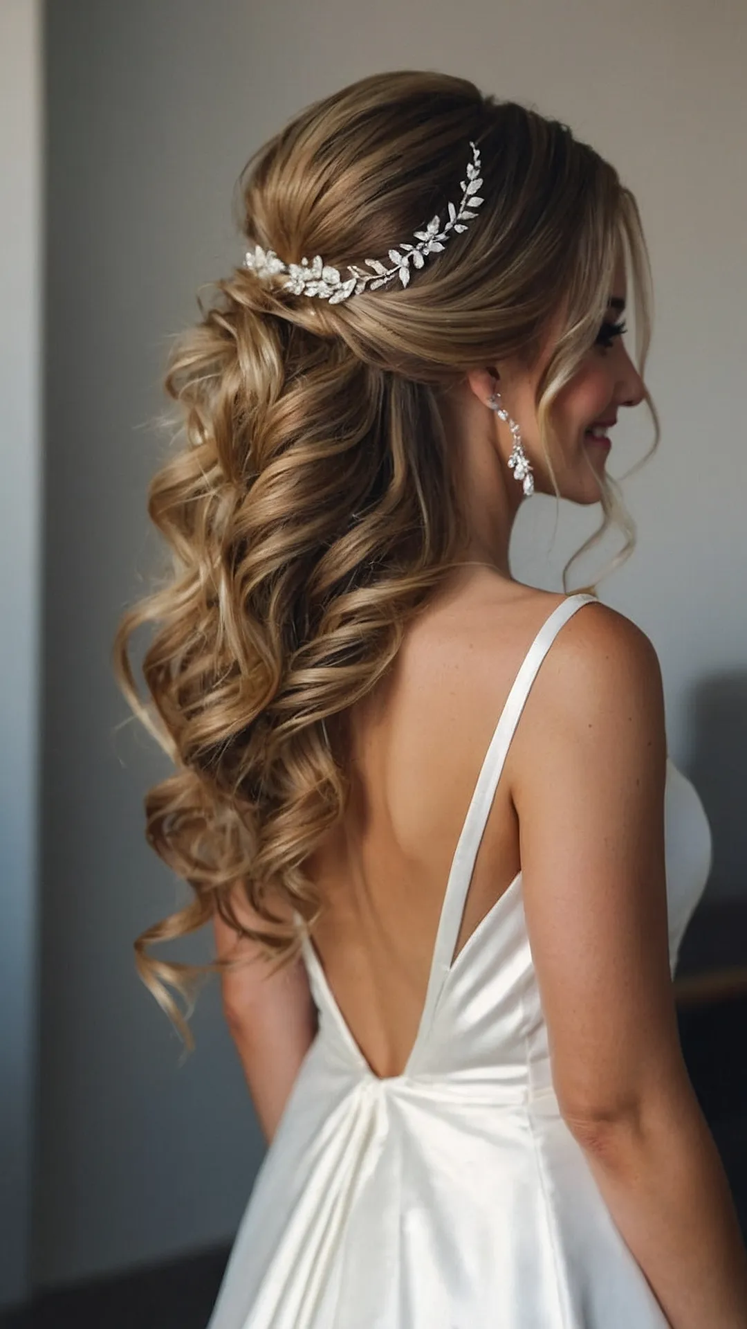 Bridal Hairstyles:  Sparkling and Simple