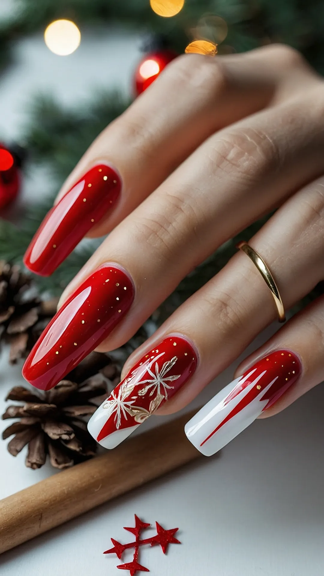 Poinsettia Polish