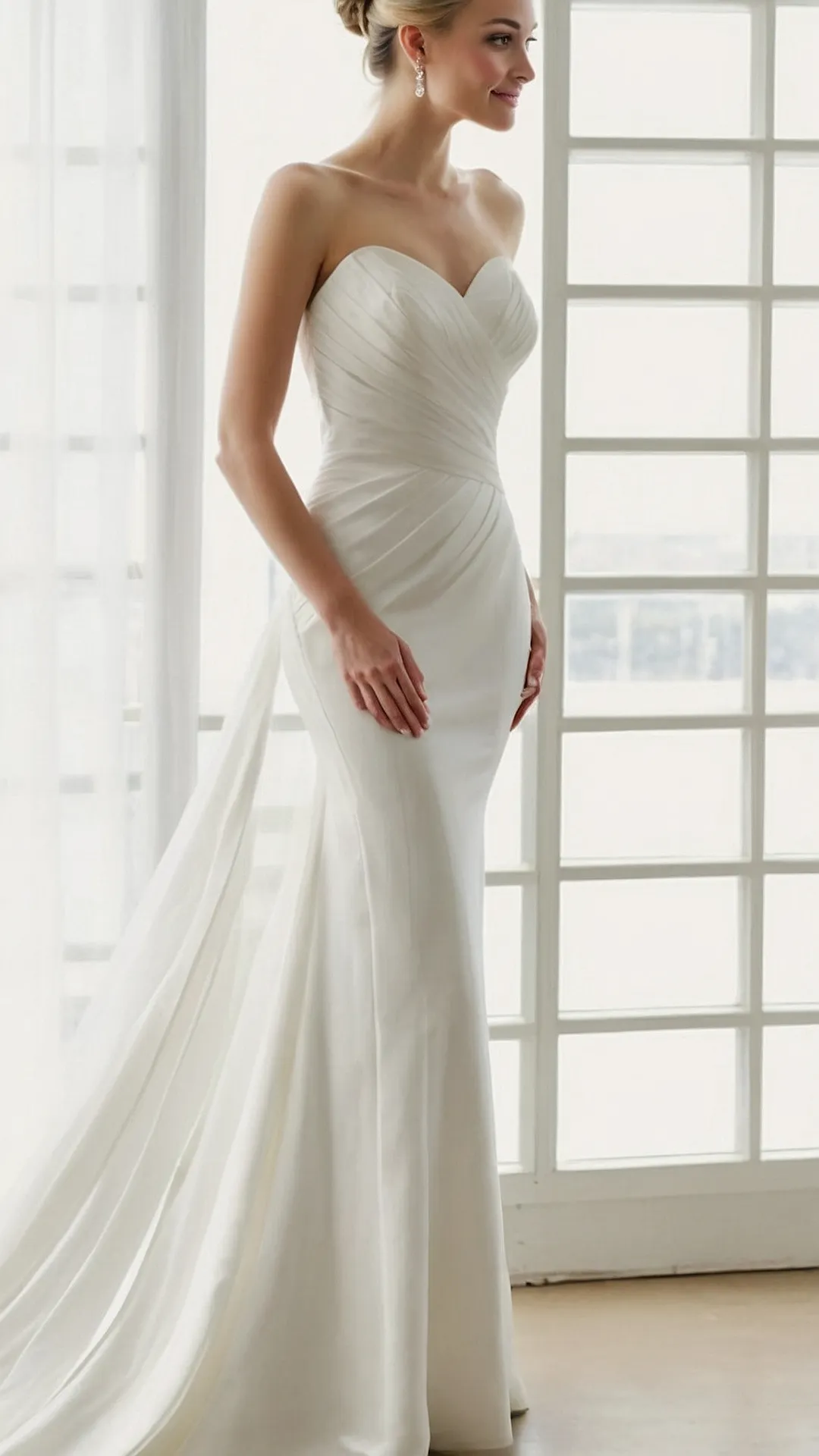 Elegant Sheath: Wedding Day