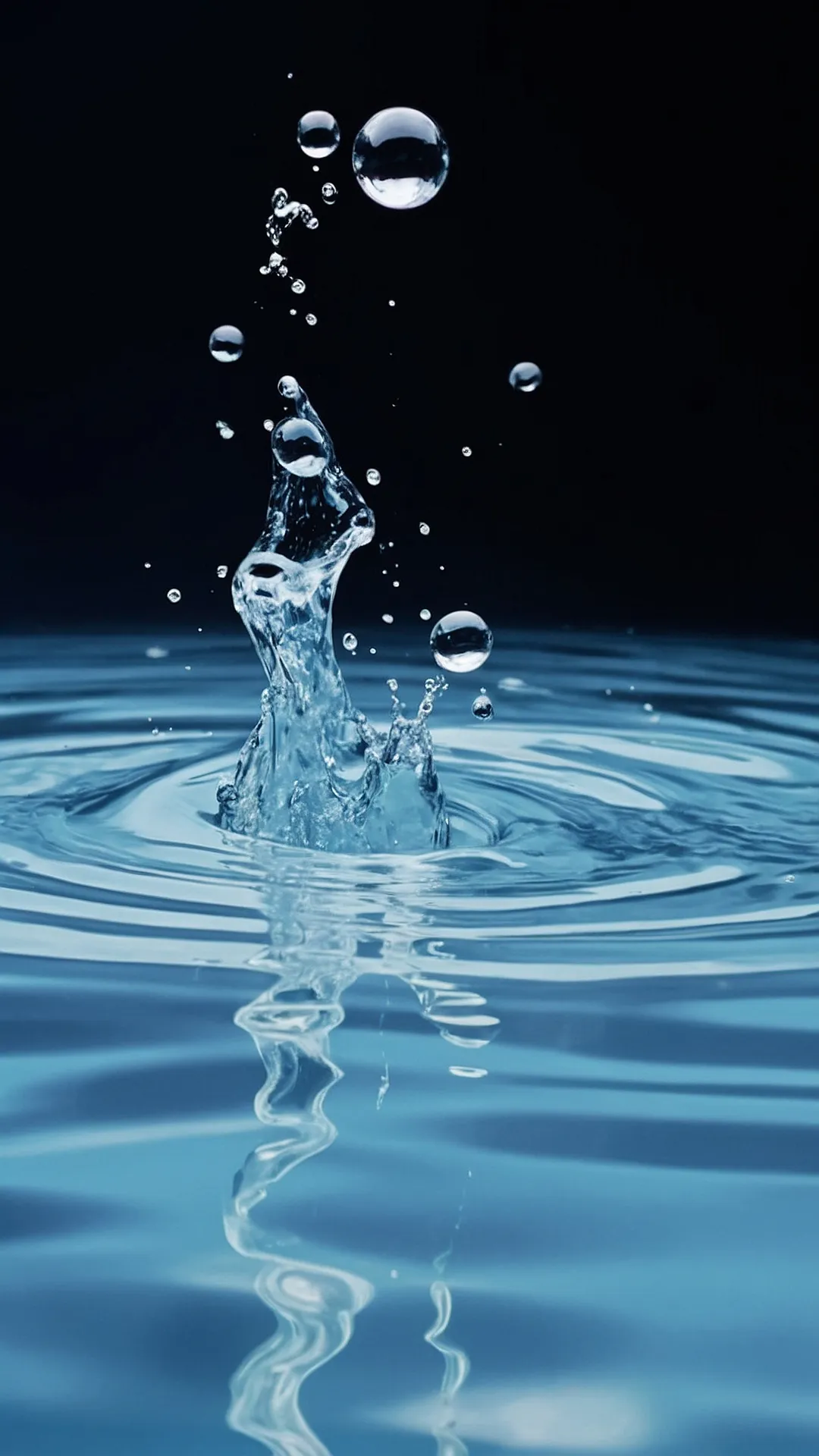 Dive into Aesthetics: 22 Water Wallpaper Ideas 47 Gilded Cascade