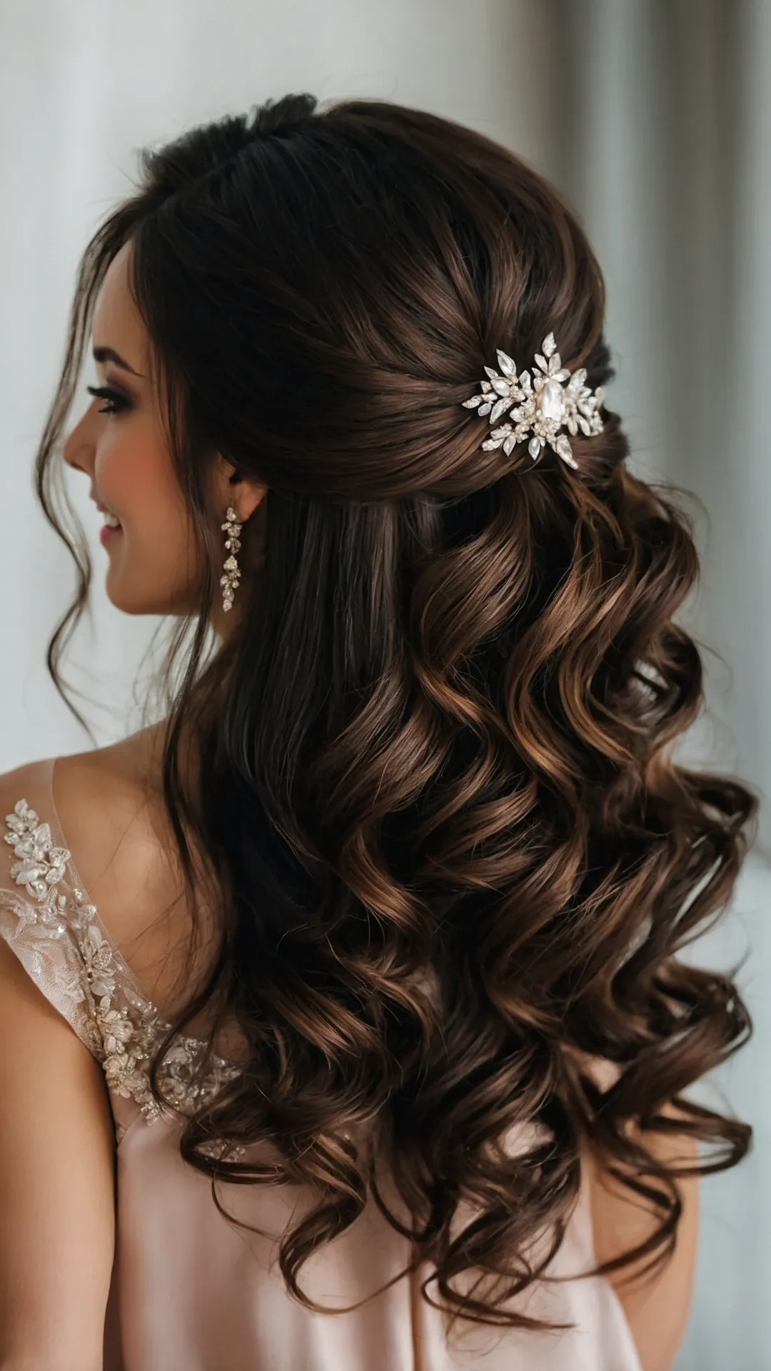Creative Half Up Half Down Hairstyle Ideas to Wow Your Guests 39 Wedding Hair's Perfect Balance