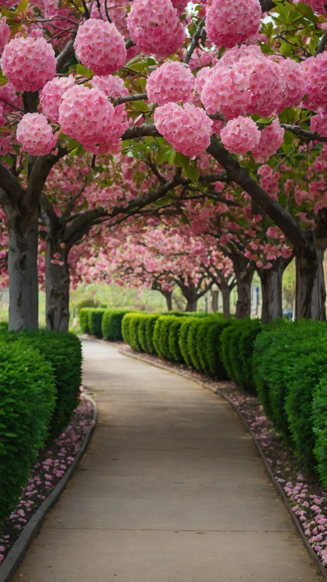 Pink Petals and White Blossoms: 16 Flowering Trees for Your Garden Bliss** ** 2 Pink Tree Wonderland