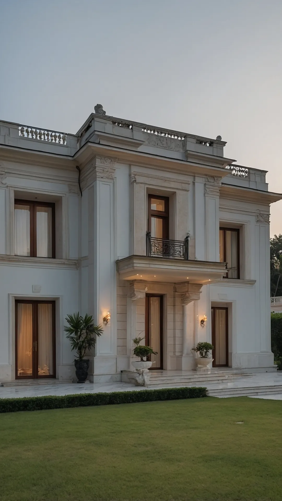 Discover 20 Stunning Neoclassical Villa Concepts for Modern Living 40 Covert Columns
