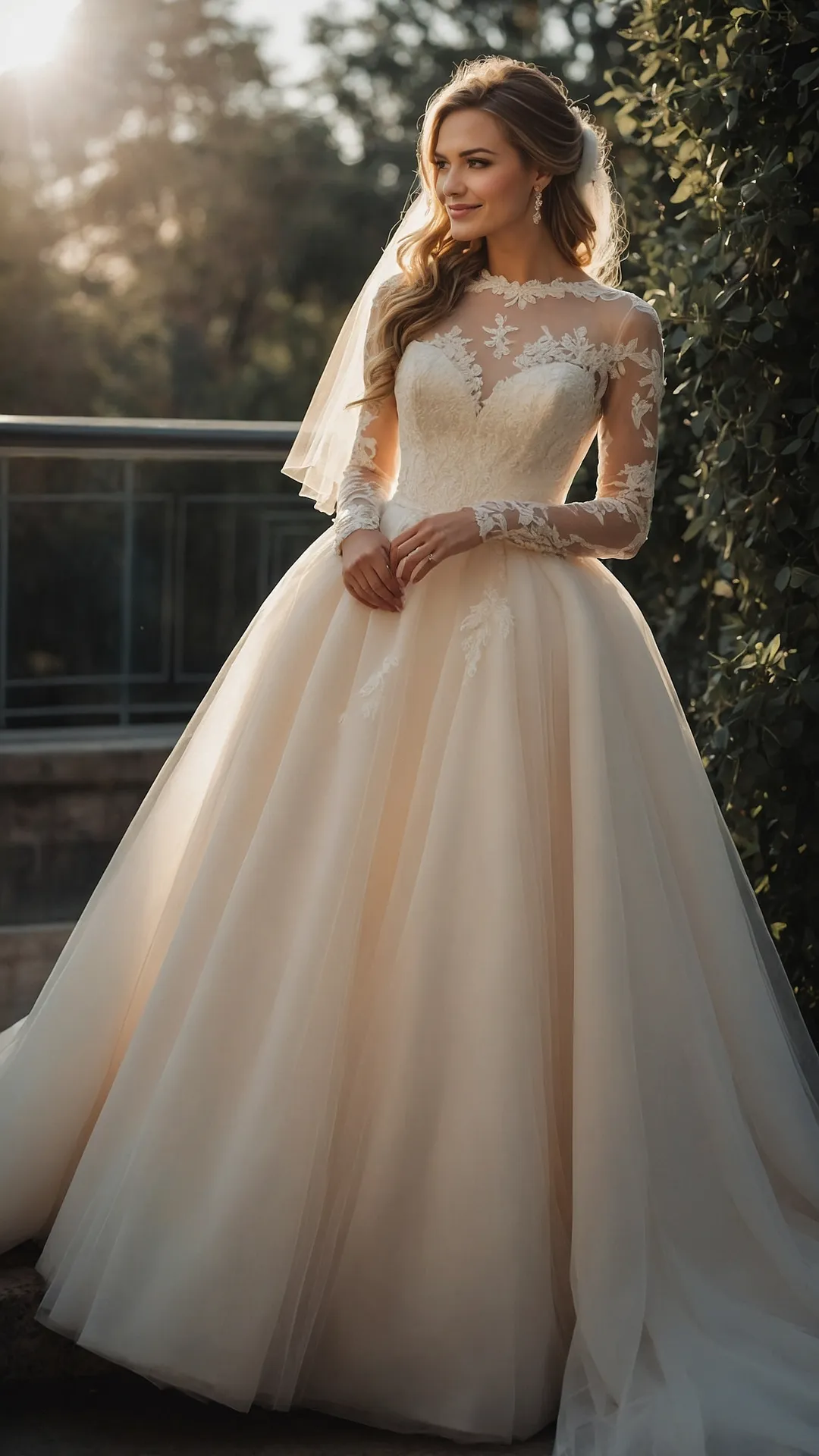 21 Whimsical Wedding Dress Ideas with Sleeves for the Modern Bride** ** 47 Bridal Arm Glamour