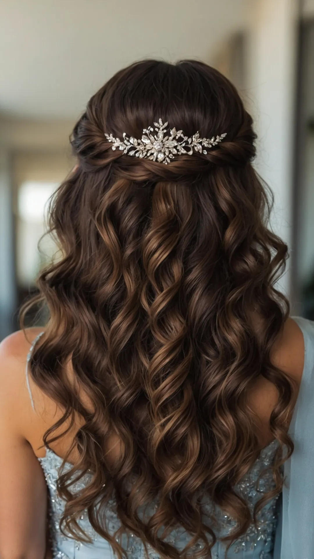 Stylish Half Up, Half Down Hairstyles for Prom Perfection 44 Iconic Prom Hair Vibe