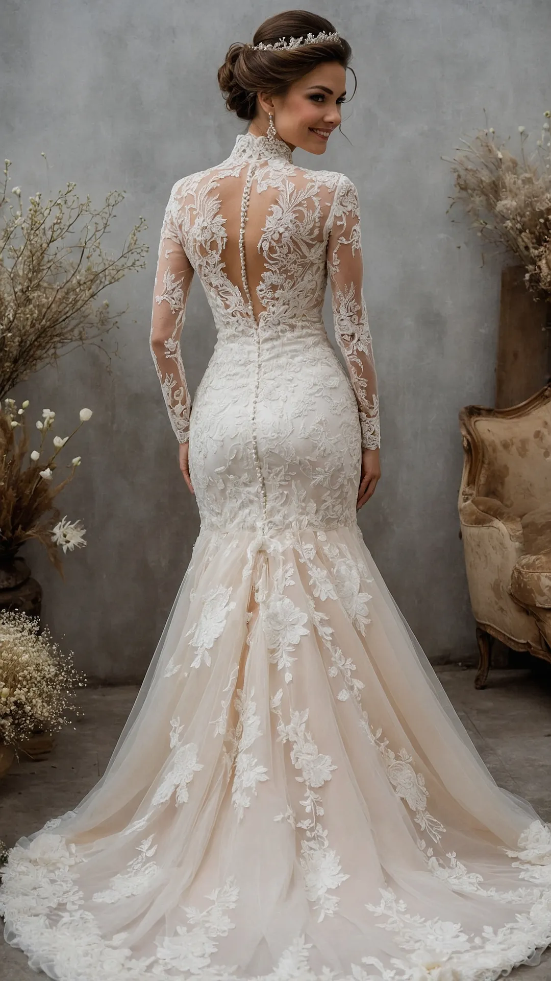 Enchanting Mermaid Wedding Dress Ideas That Will Make You Say “I Do” 42 Ariel's Bridal Moment