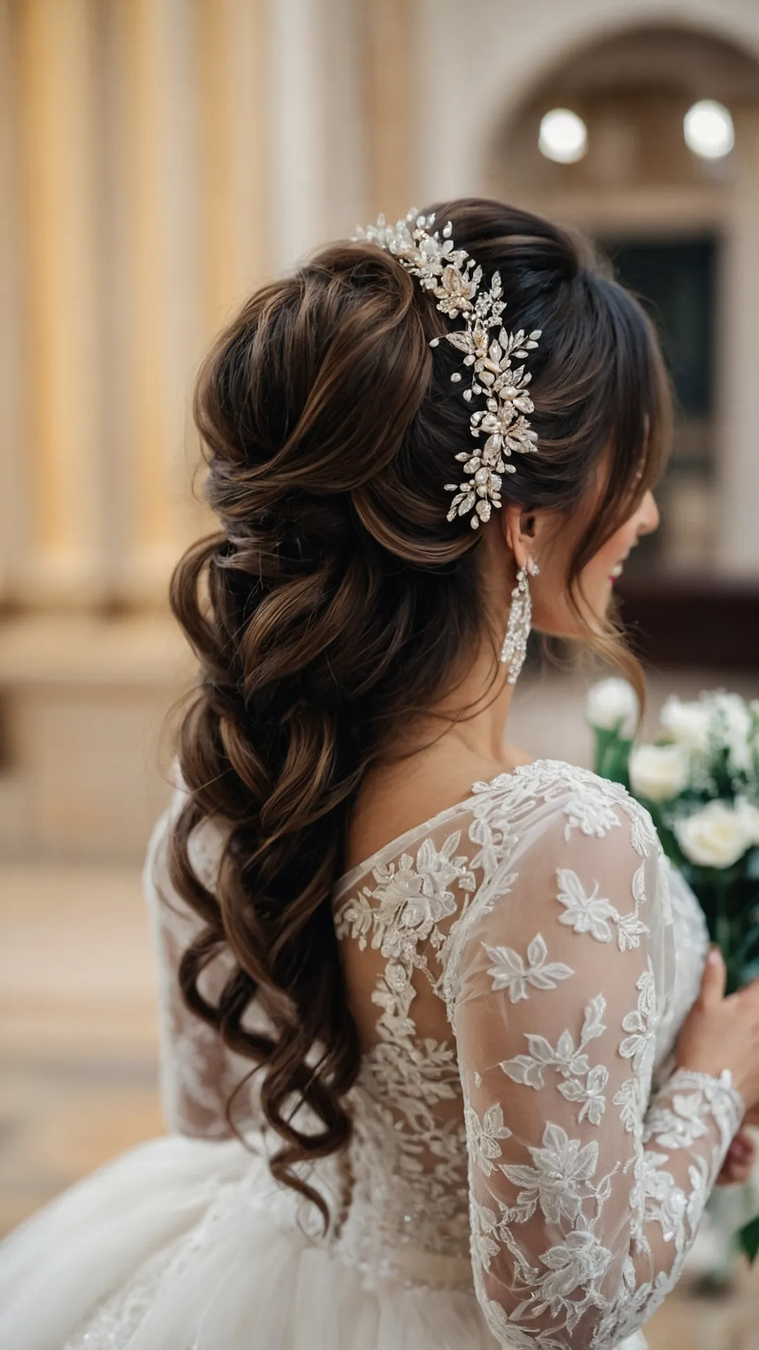 Glamorous Bridal Hair Ideas for Every Wedding Style 37 Dream Day Hair Flow