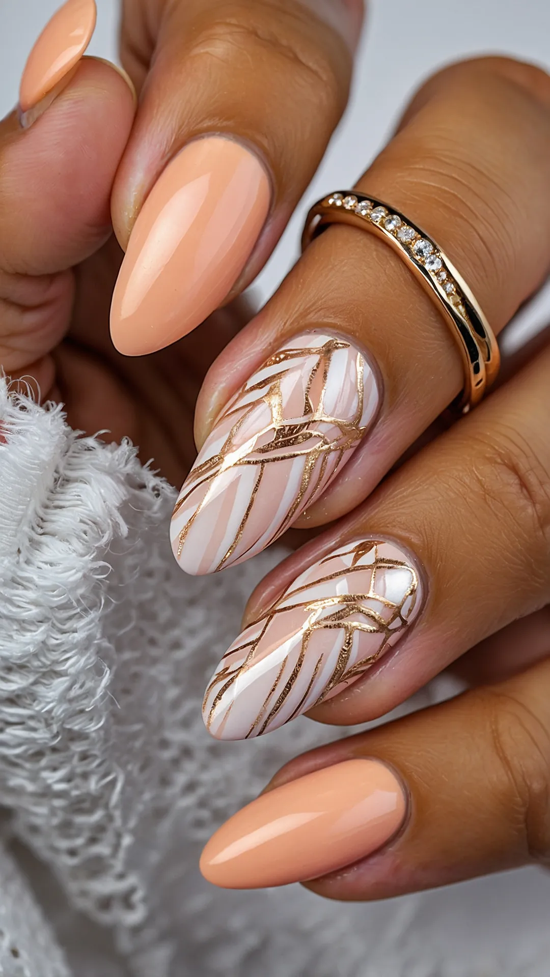 Peach Perfection: 19 Nail Art Ideas to Try Right Now 36 Dreamy Peach Style