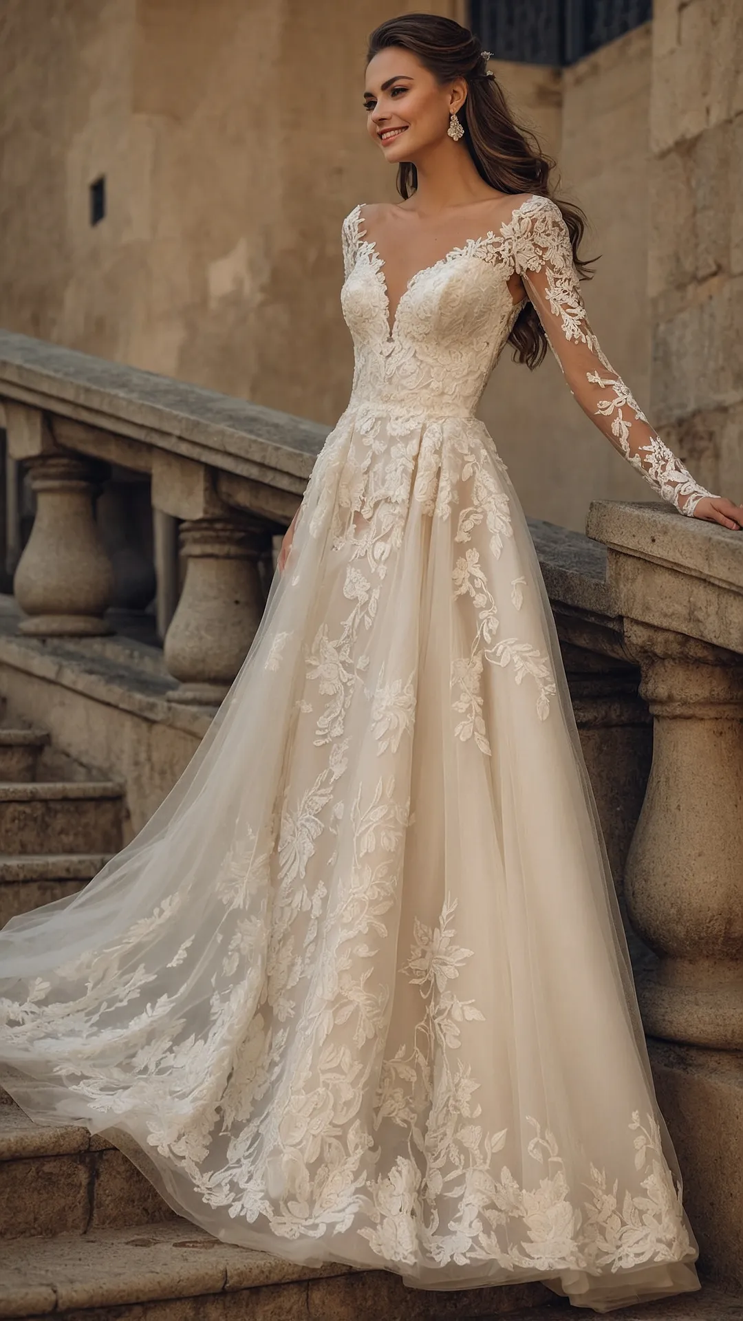 Whimsical Wonders: 20 Fairy Tale Wedding Dress Ideas 36 Showstopper Gown