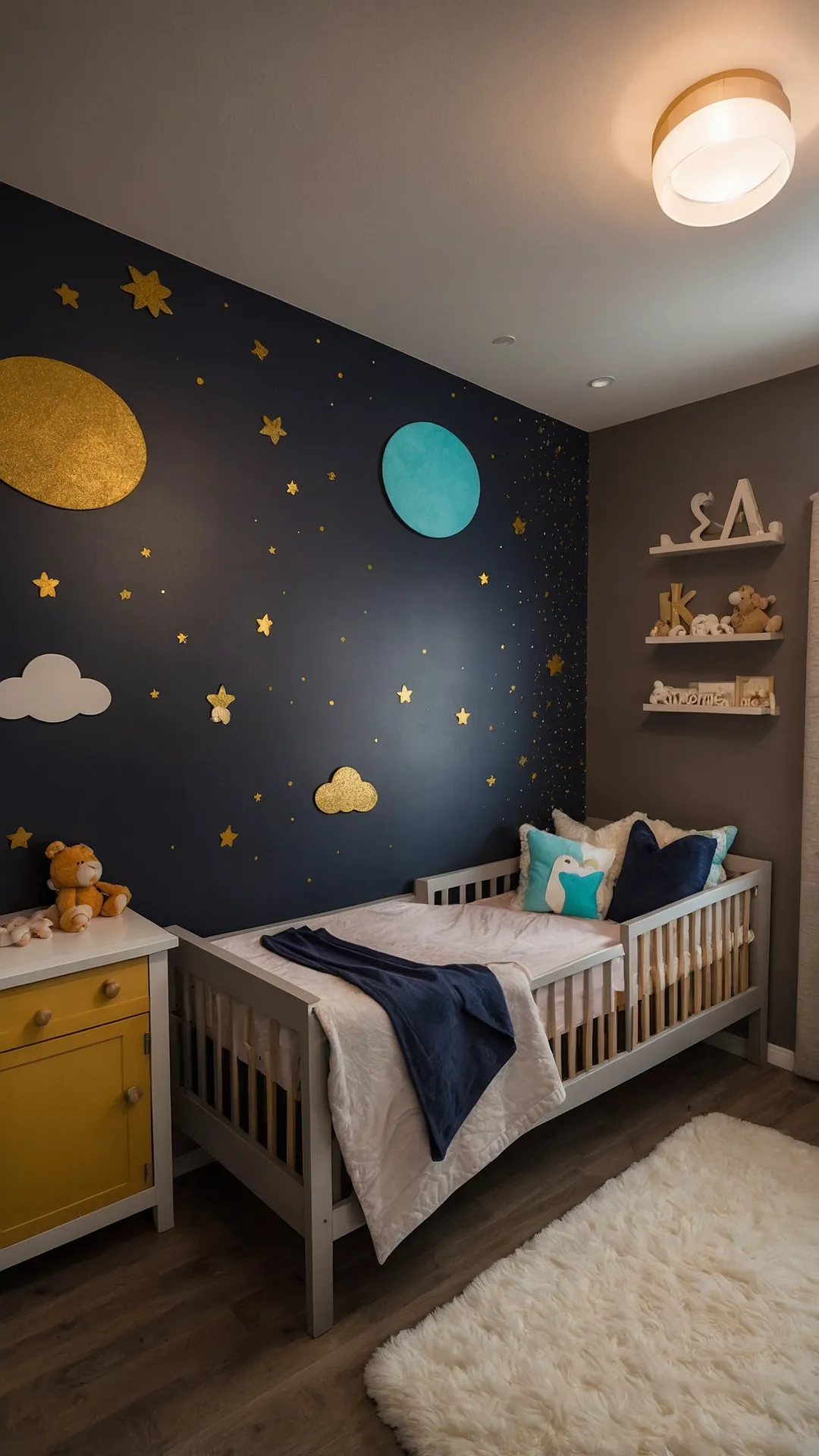 Dreamy Spaces: 20 Newborn Room Ideas That Will Spark Joy 37 Fuzzy Friend Fiesta