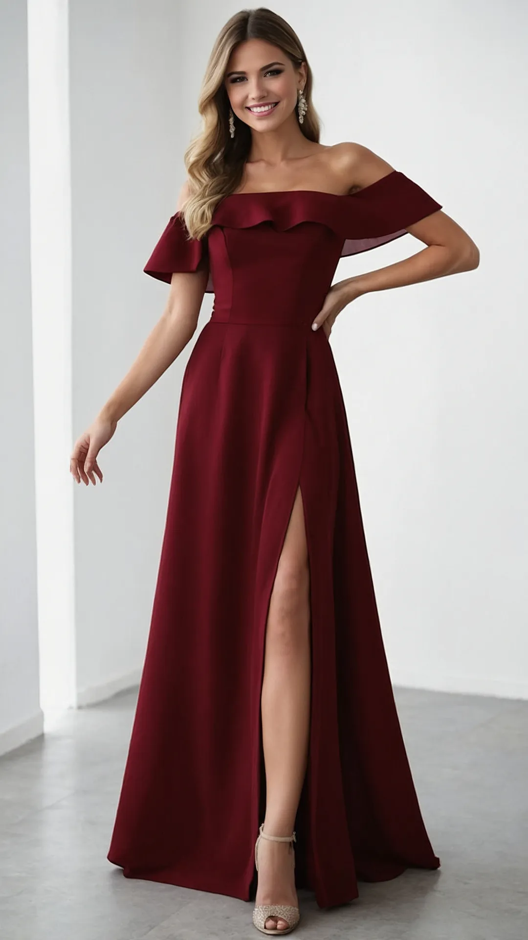 Fashion Fiesta: 15 Long Gown Designs for Your Special Events 41 Bloom Bodice Beauty
