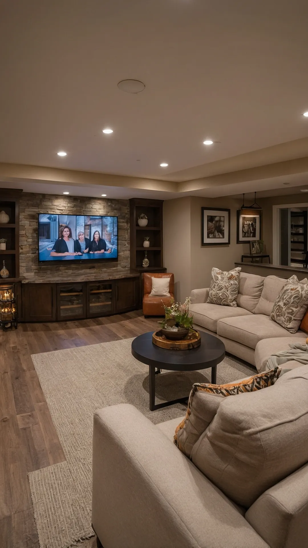 Unleash the Potential: 21 Cozy Basement Ideas for Family Gatherings 45 The Hibernate Haven