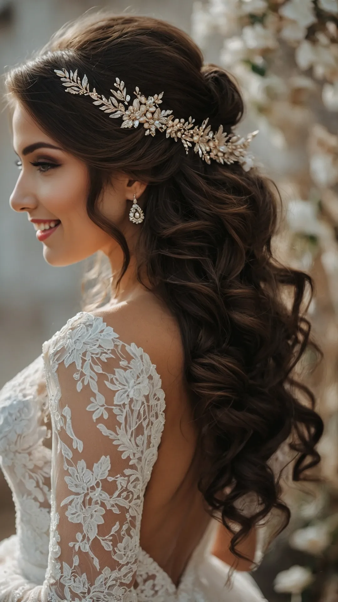 18 Stunning Updo Ideas for a Memorable Wedding Day 47 Graceful Wedding Locks