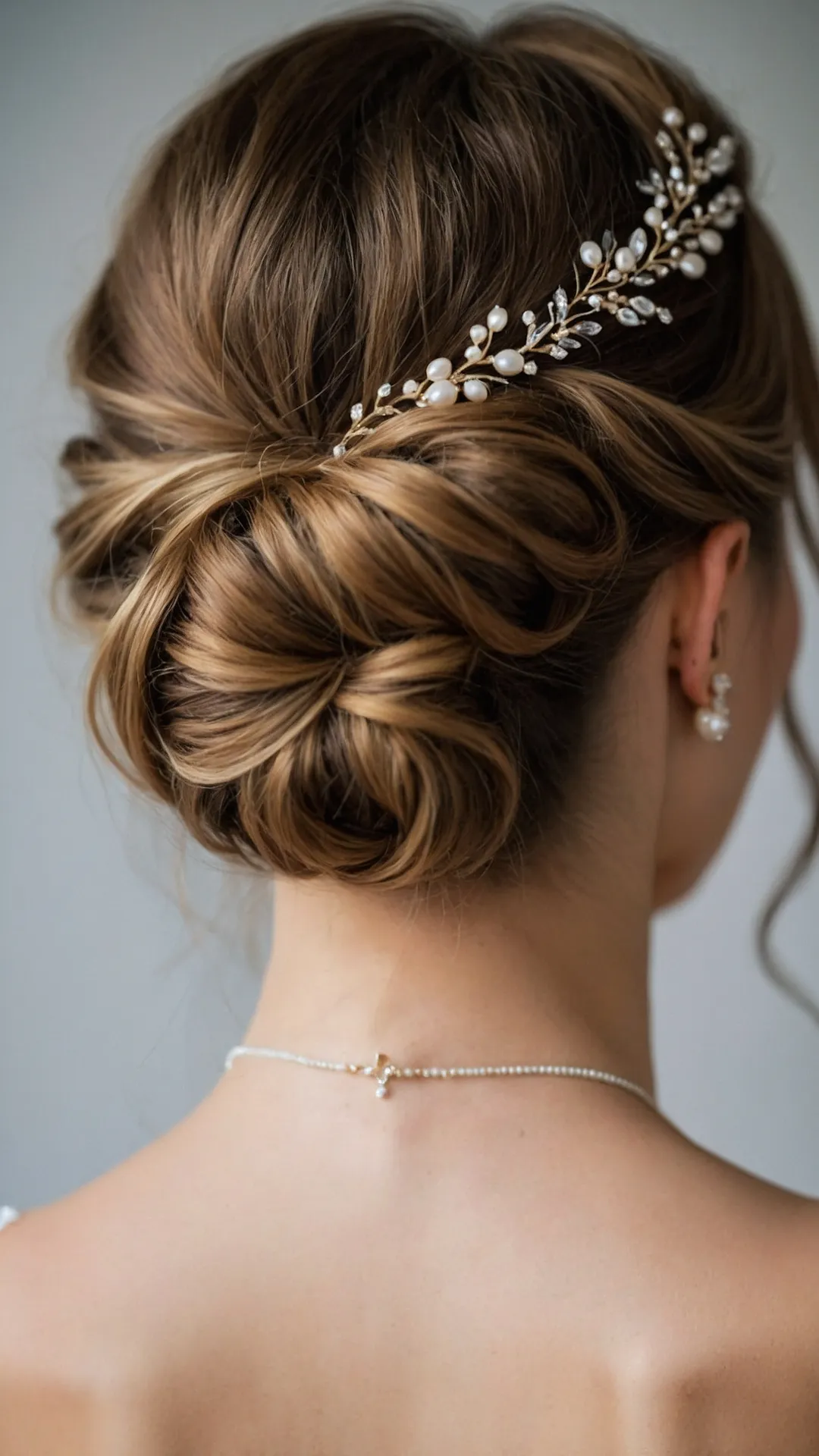 19 Trendy Updo Hairstyles for Bridesmaids that Wow!** ** 34 Crowned in Style: Bridesmaid