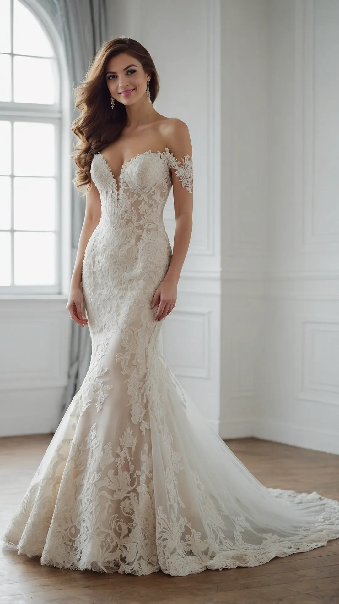 Catch the Wave: 21 Fabulous Mermaid Wedding Dress Inspirations 35 Aisle of Enchantment