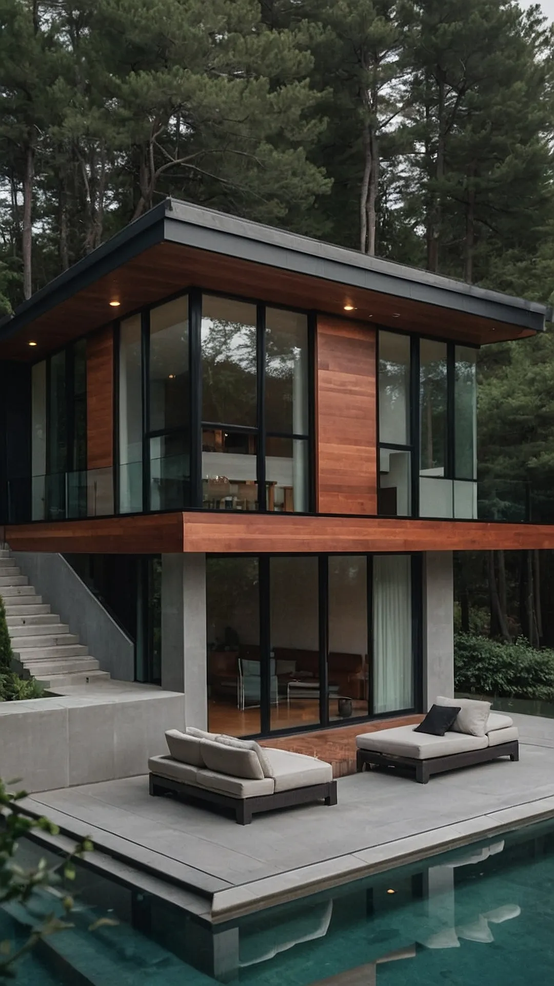 Live Lightly: 15 Modern Minimalist House Concepts** ** 37 Minimalist Majesty: