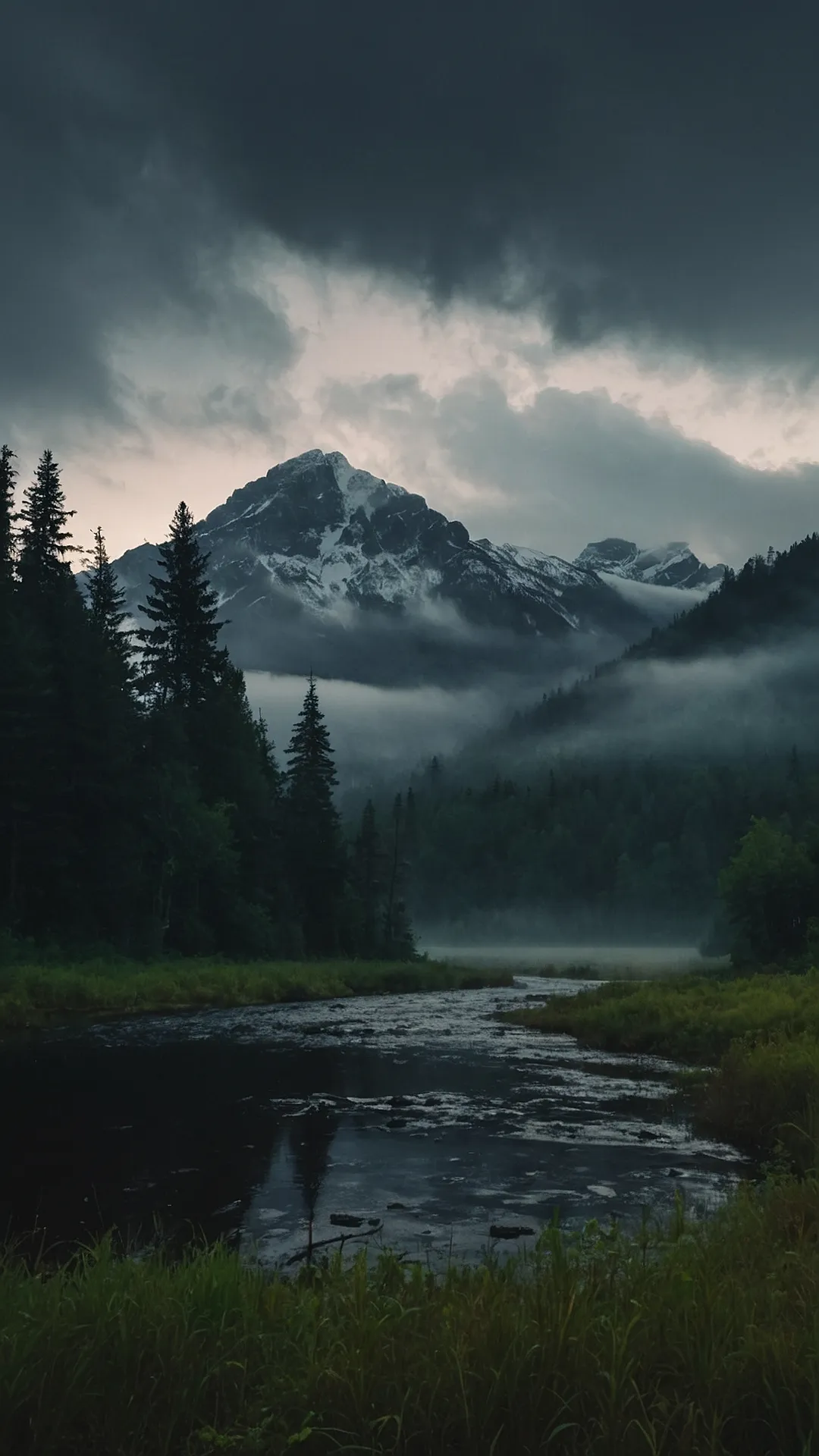 15 Practically Magical Misty Forest Wallpapers for Your Home 33 Whispers of the Pines: