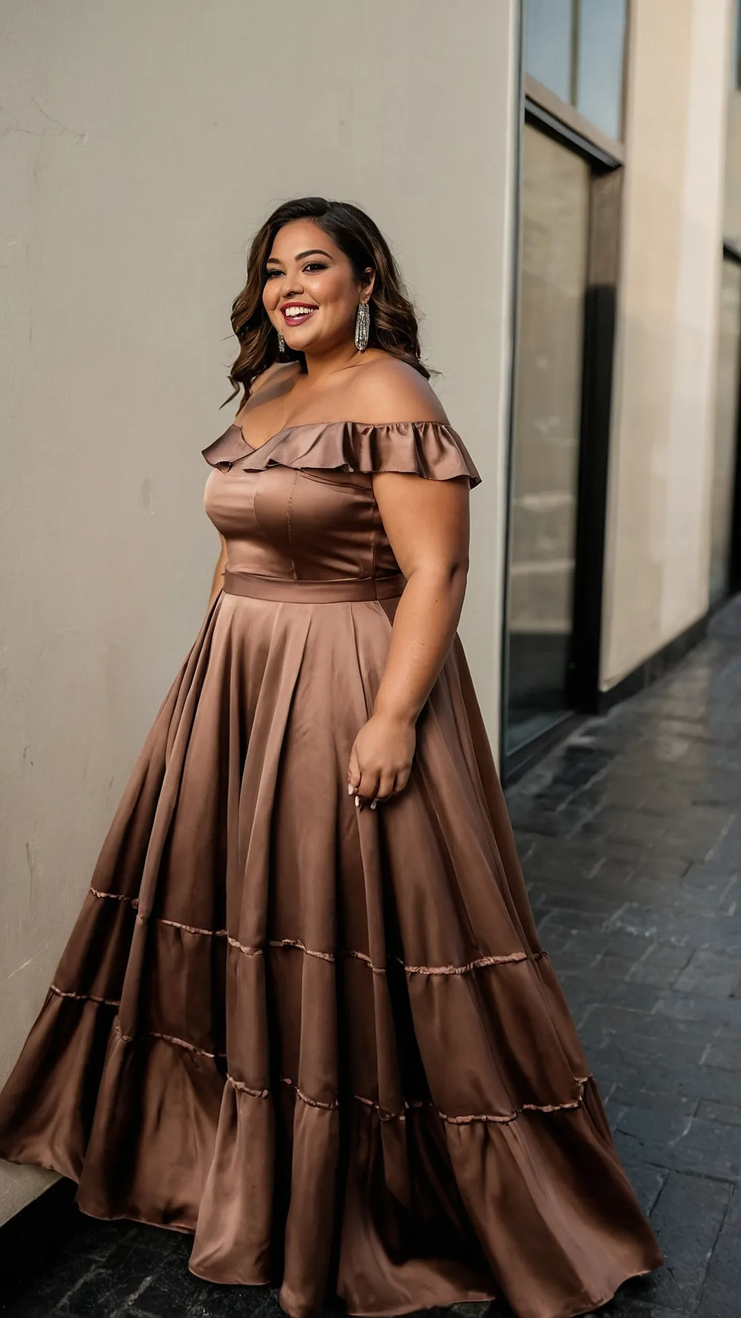 Embrace Your Curves: 20 Fabulous Plus Size Maxi Dresses for Summer Fun 42 Embrace Your Maxi