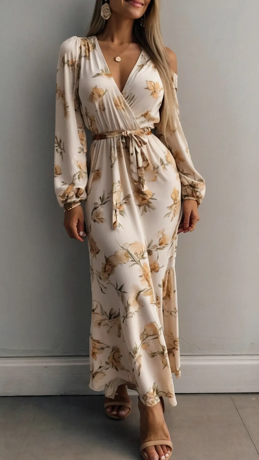 Summer's Secret Weapon: 19 Chic Maxi Dresses for Every Occasion 45 Flower Power Flair