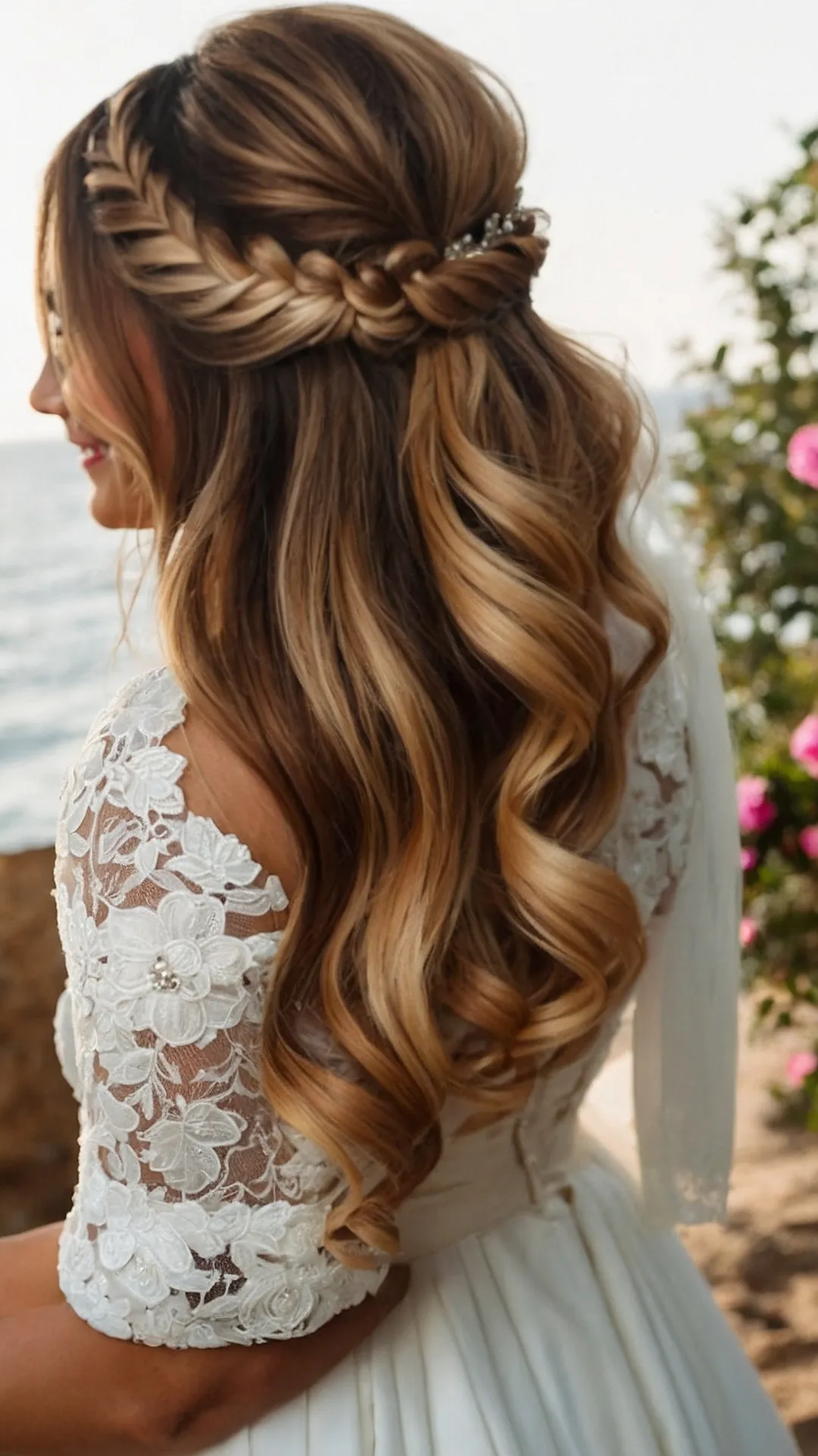 Beautiful Half Up Half Down Bridal Hairstyles to Inspire Your Big Day