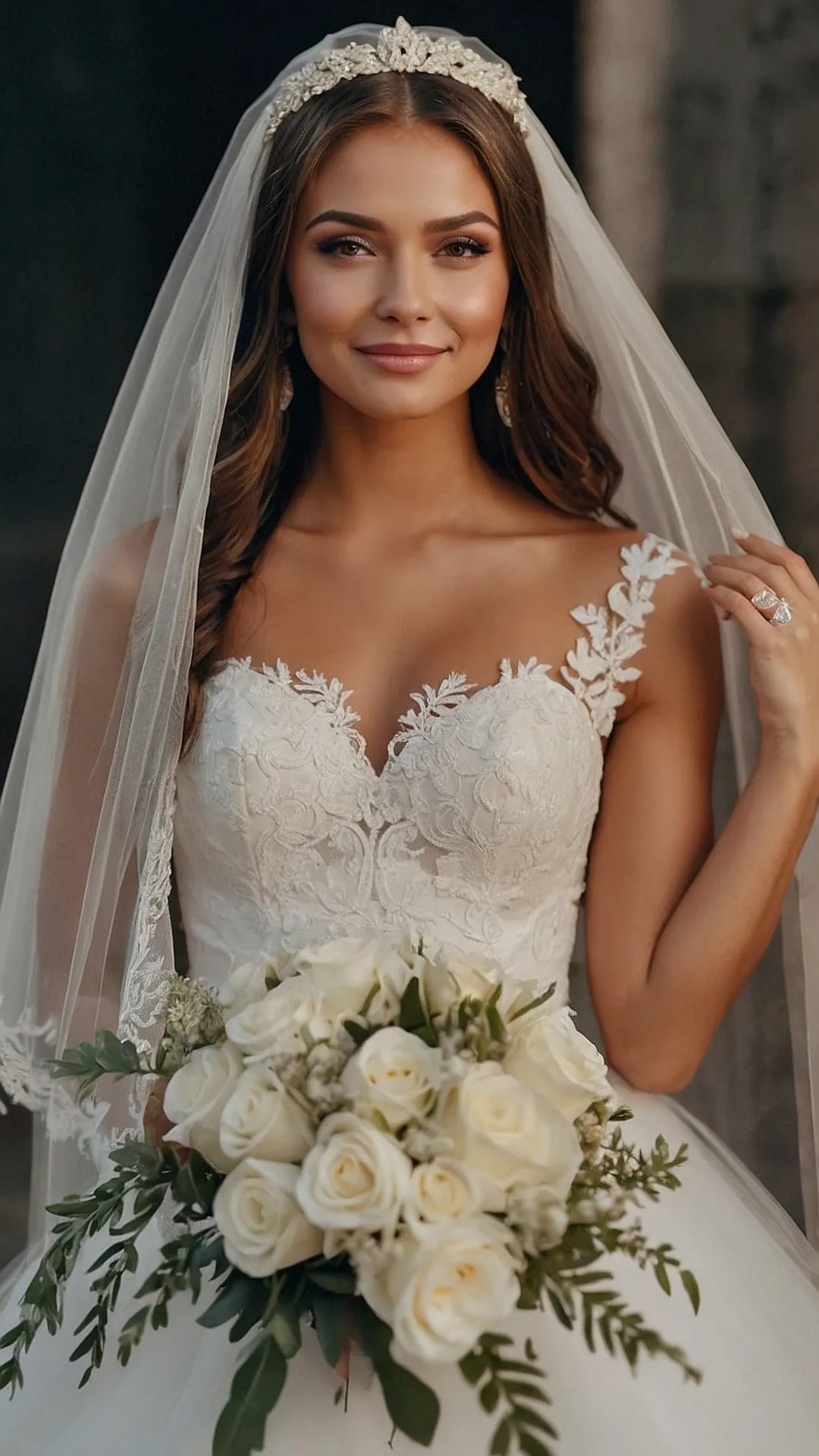 Chic and Modern Wedding Hairstyles with Veil Trends