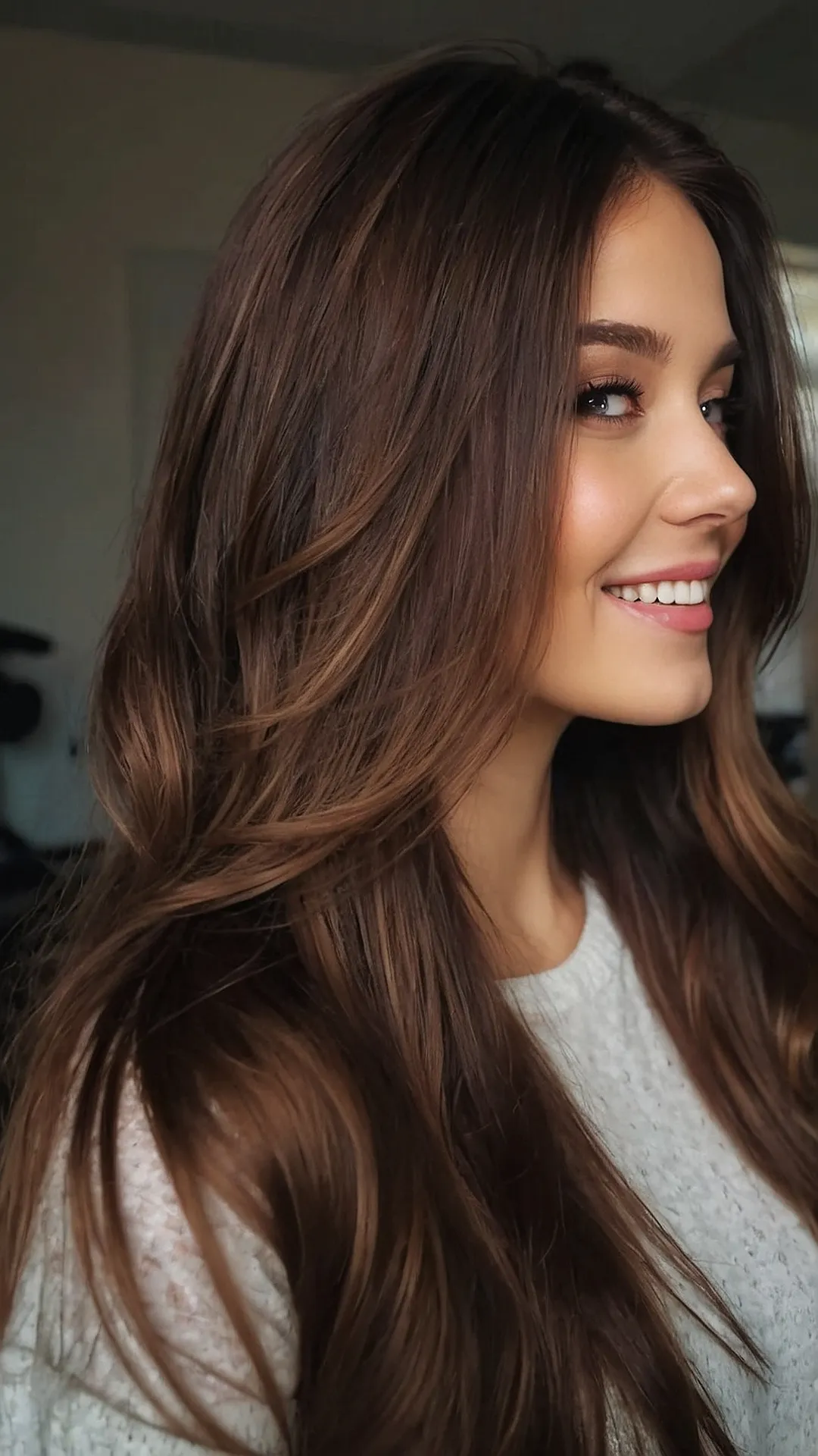 Fall Balayage Hair:  Autumn Vibes for Your Locks