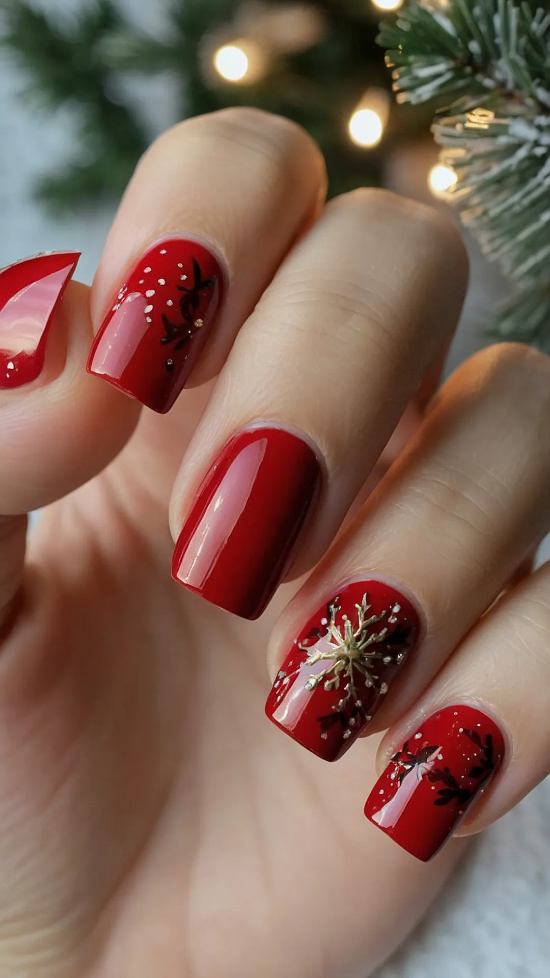 Chill-Out Christmas Nails