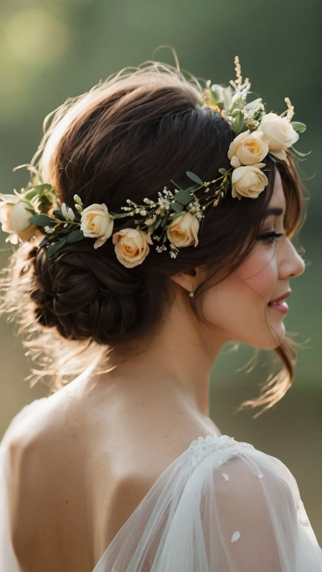 Wedding Day Flower Crowns