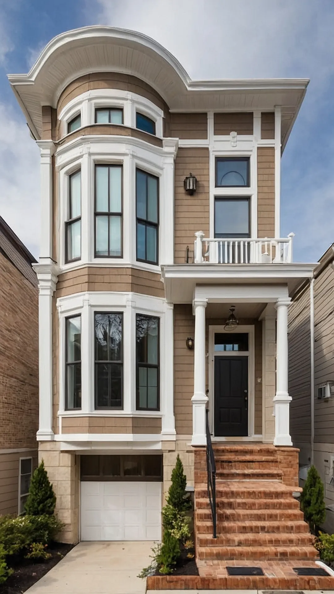 Dreamy Stucco Dwellings