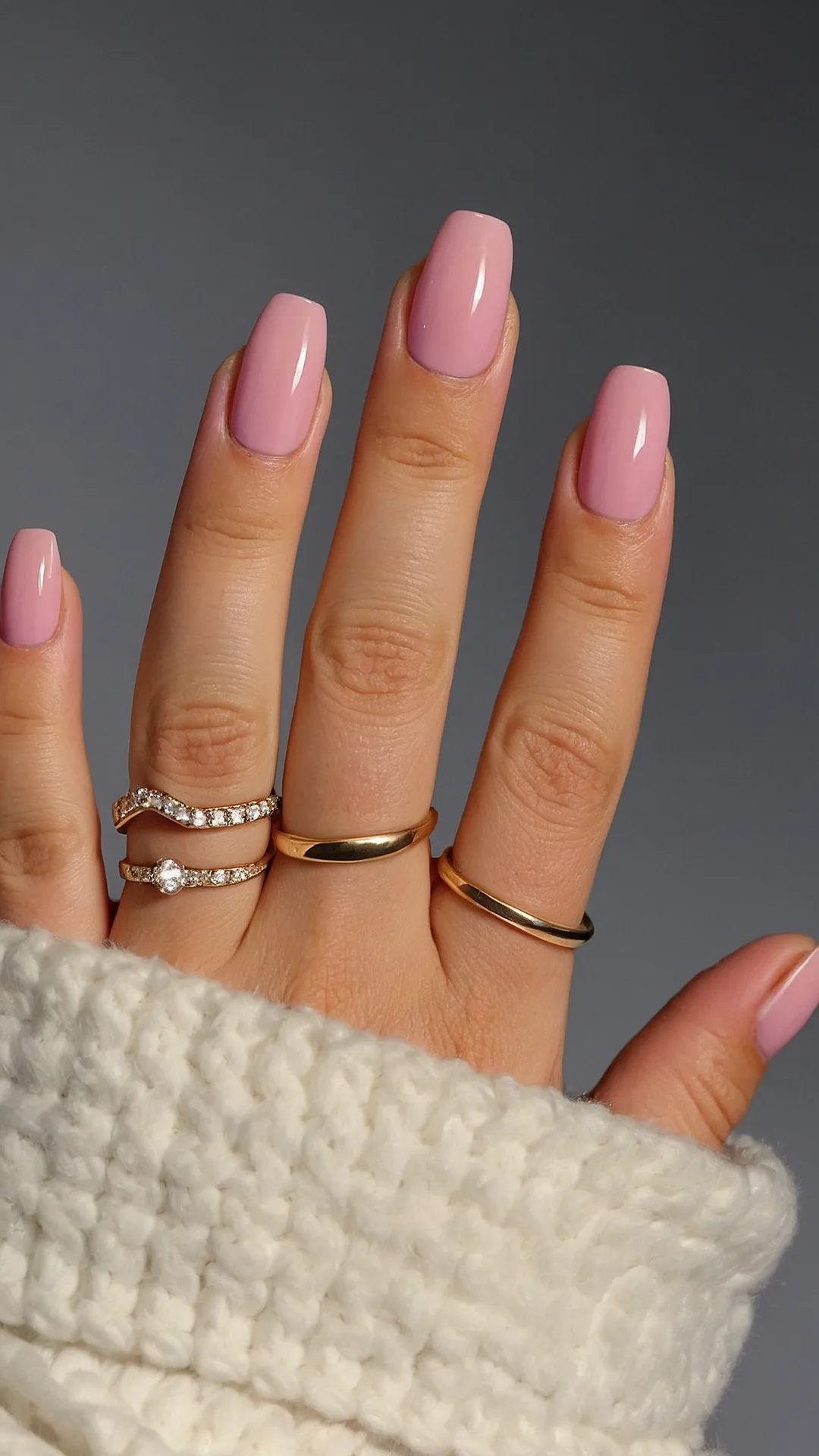 Rocking Dusty Rose Pink: 22 Nail Designs That are Total Game Changers 34 Rose Reverie