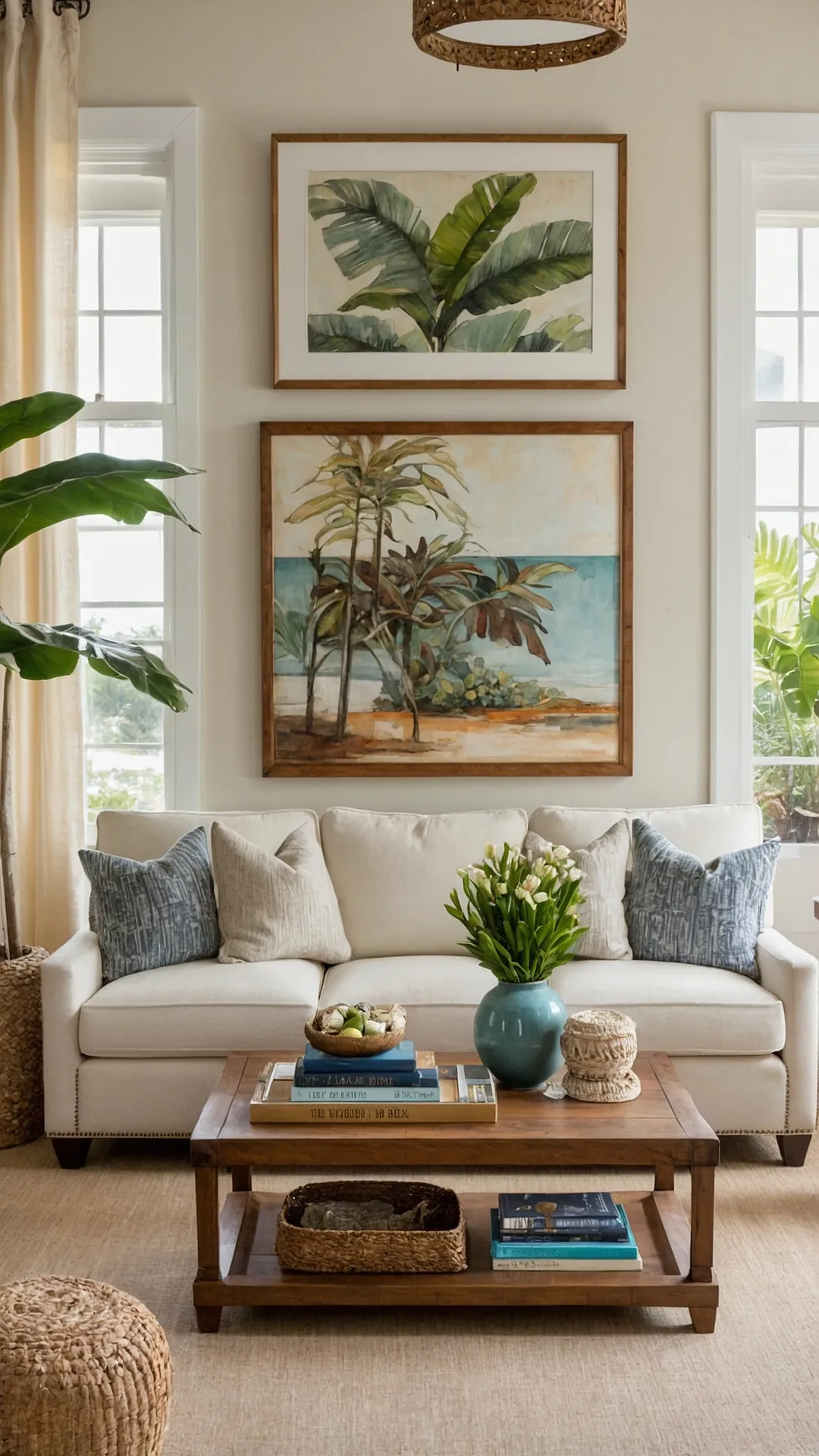 Elevate Your Style: 22 Coastal Chic Living Room Ideas in One Place 42 Sand-Free Seaside Chic