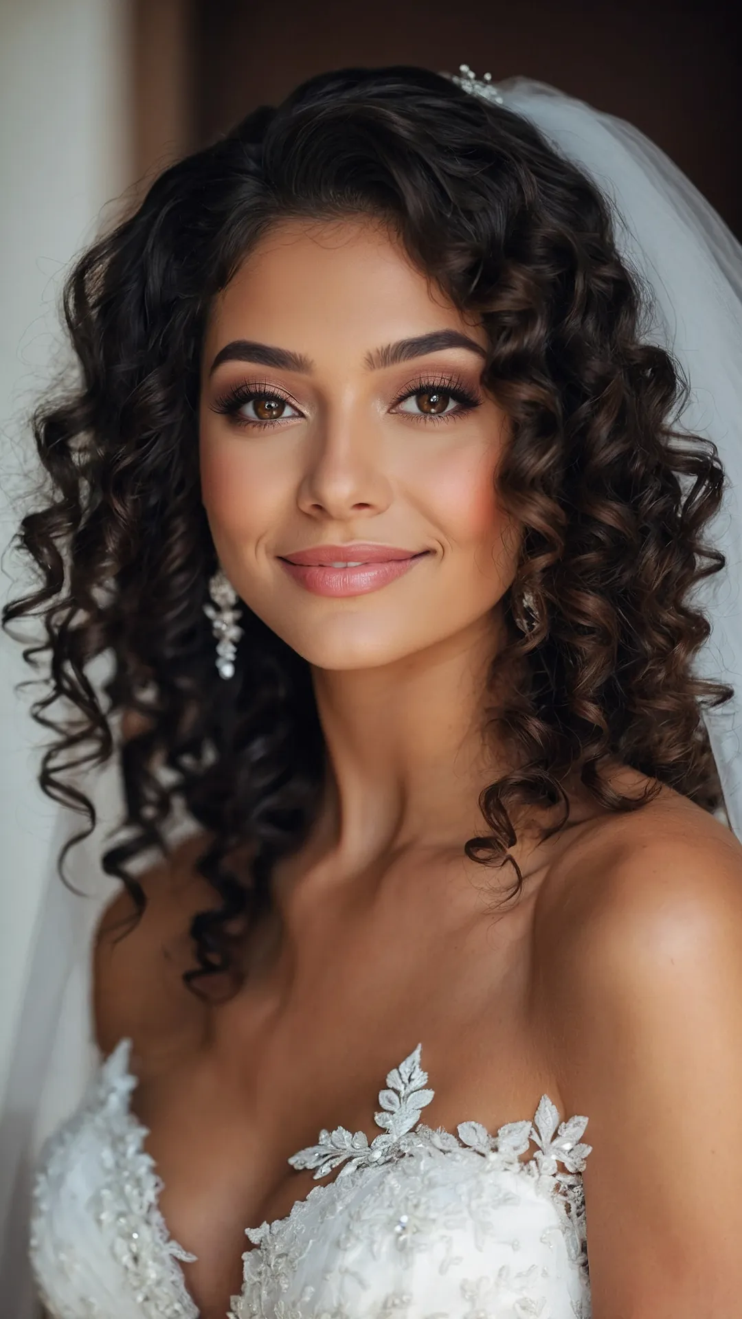 Curly Queen: 15 Wedding Hairstyles for Every Curl Type 33 Wedding Day Curl Magic