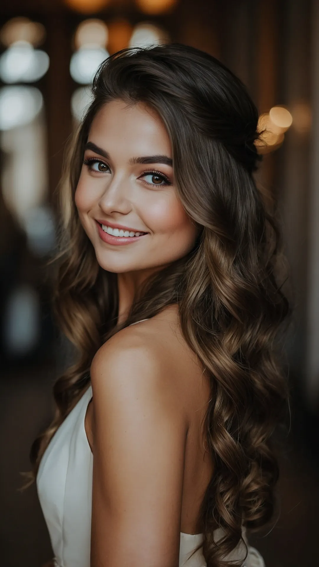 Stylish Half Up, Half Down Hairstyles for Prom Perfection 41 The Prom Ready Finish