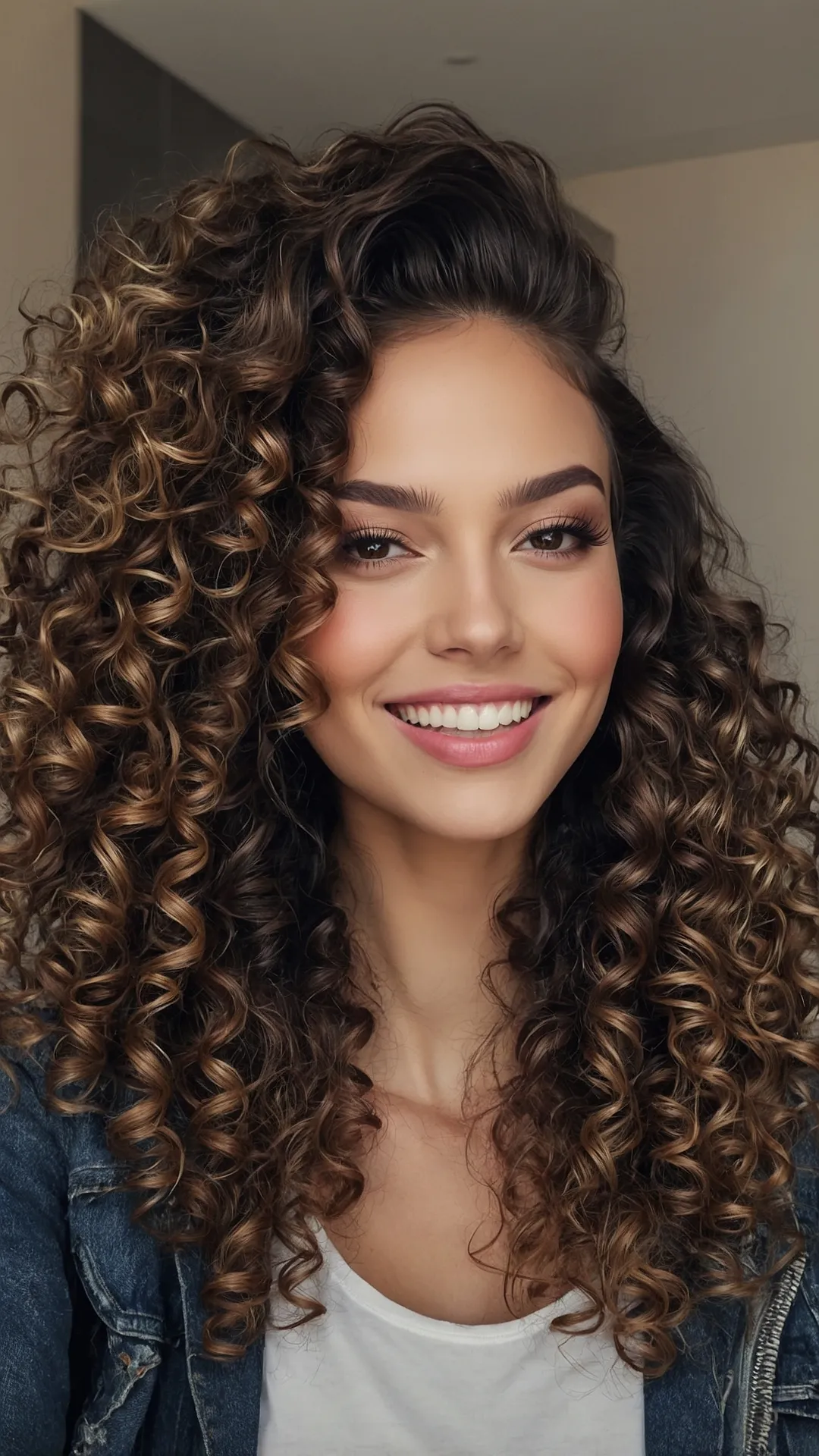 Unlock Your Hair's Potential: 15 Curly Medium Length Styles** ** 42 Playful Powerhouse
