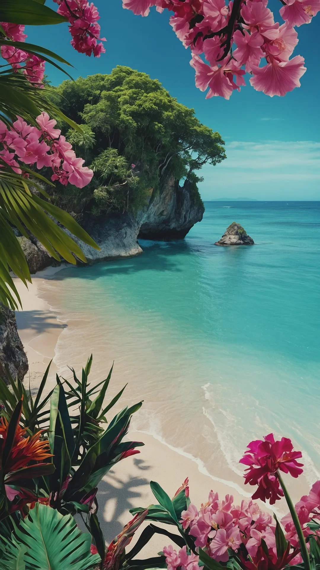Wild at Heart: 16 Tropical Wallpaper Styles That Wow!** ** 42 Bring the Beach Indoors