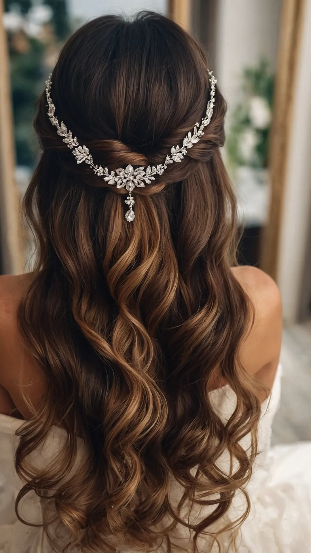 Glamorous Bridal Hair Ideas for Every Wedding Style 44 Main Character Locks