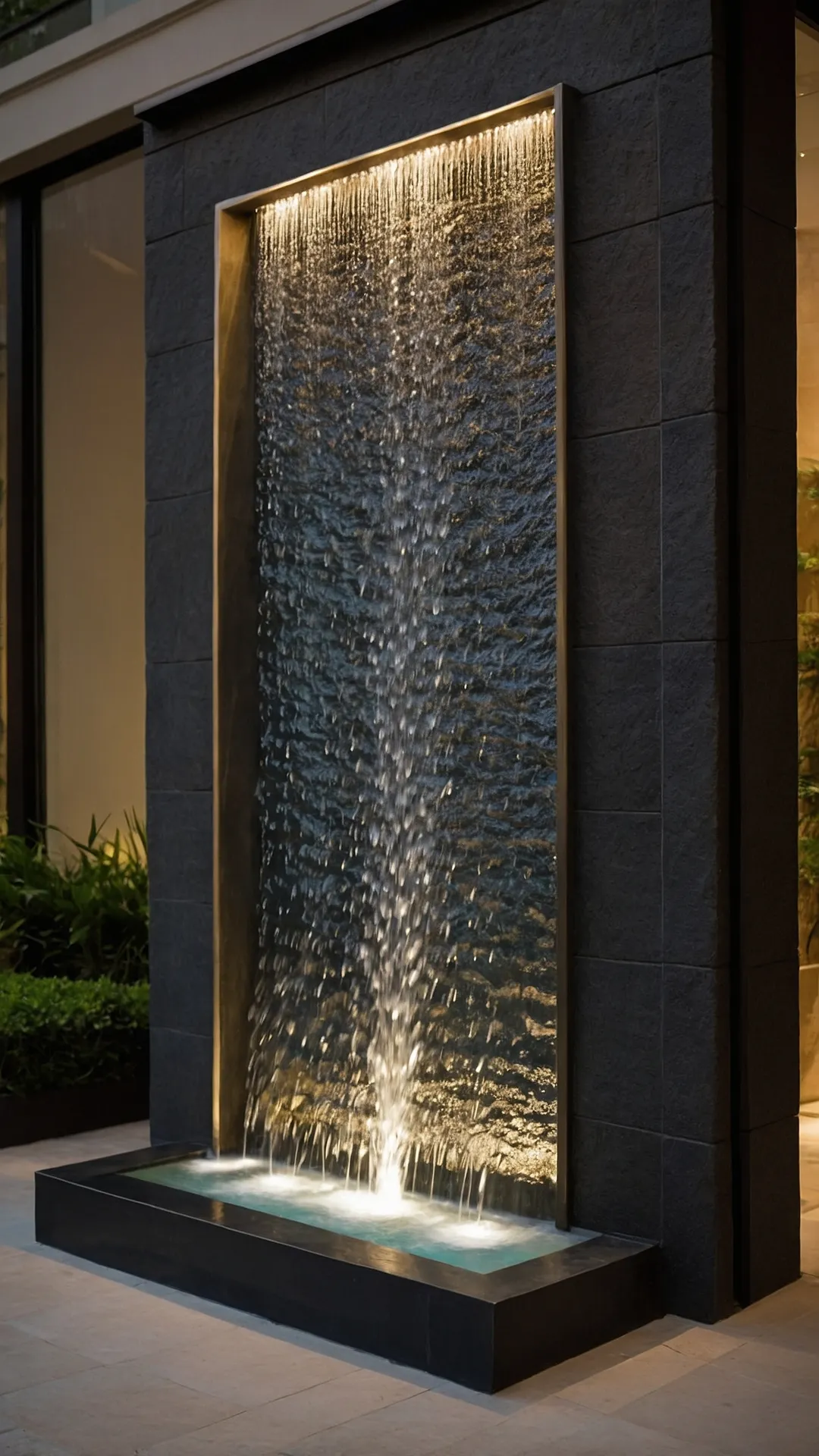 15 Outdoor Wall Fountain Ideas to Spruce Up Your Yard 41 Tranquil Wall Feature