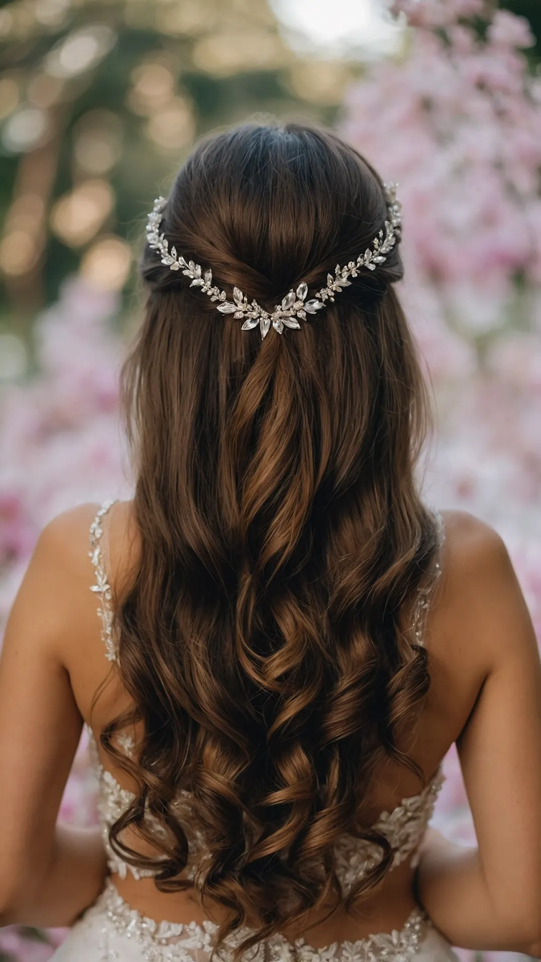 Your Ultimate Guide to 15 Brunette Wedding Hairstyles 39 Waves of Wedding Wonder