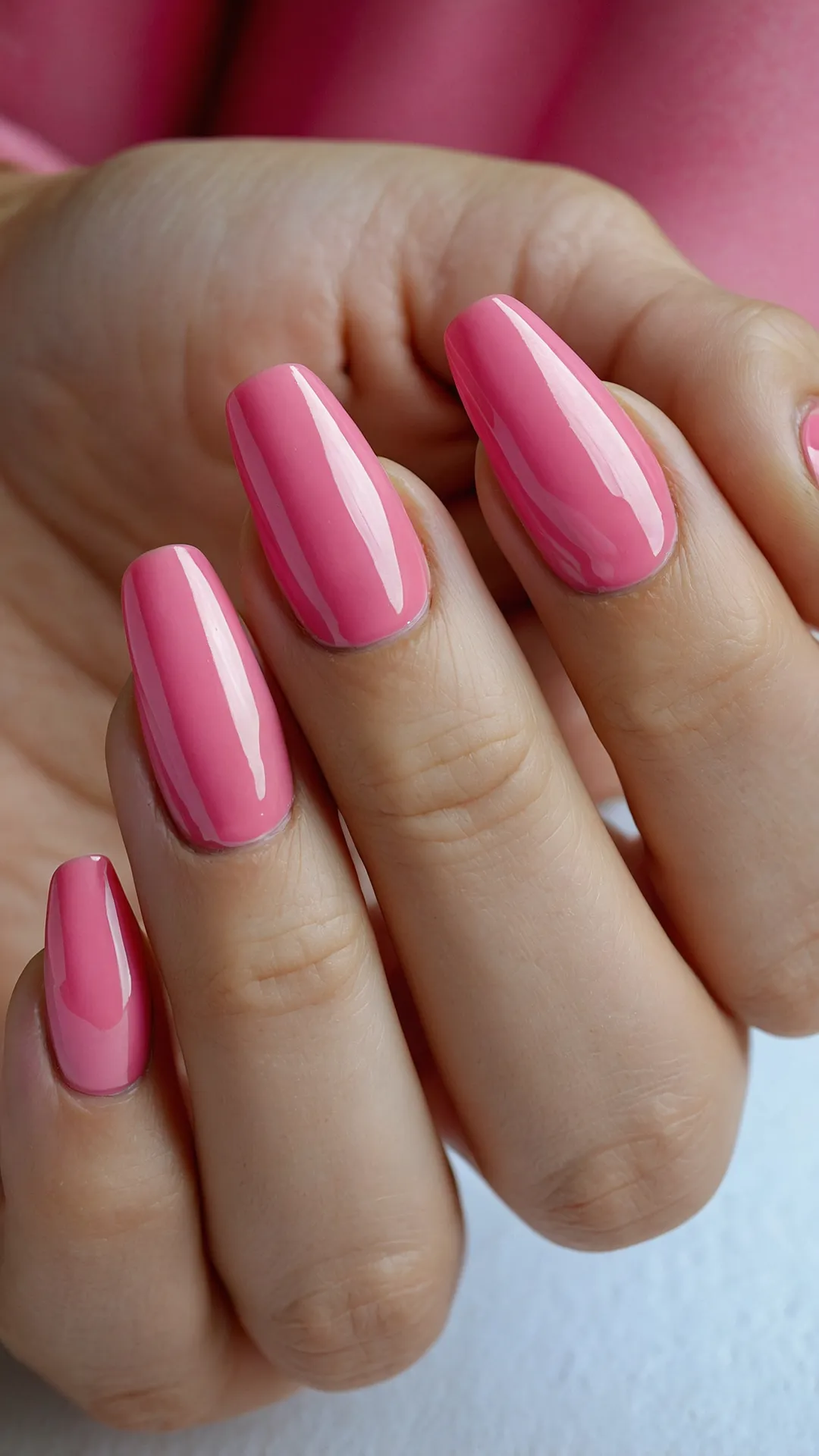15 Pink Nail Art Ideas That Will Make You Say I Do to Summer 37 Vivid Pink Vibes