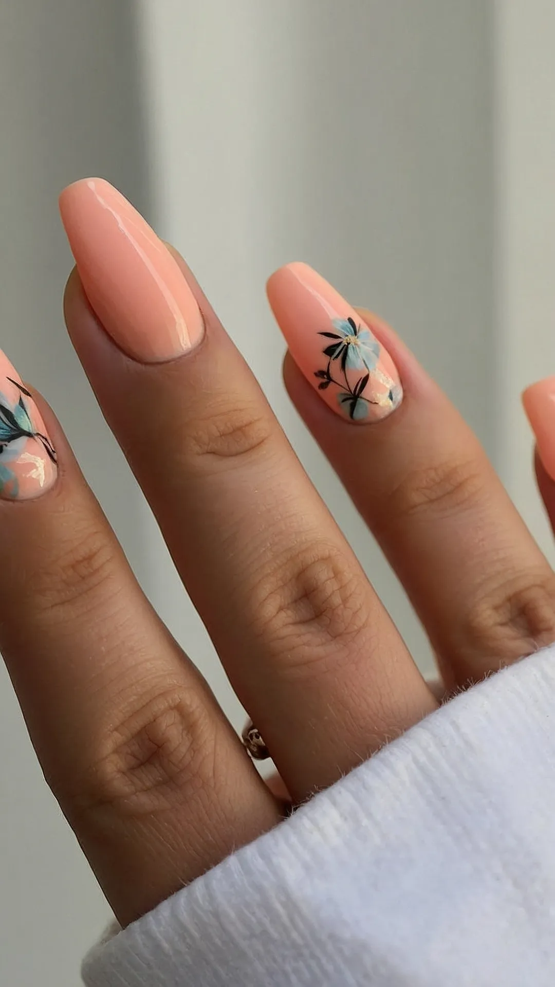 Dazzling Designs: 16 Wedding Nail Ideas for the Perfect Bride 31 Halo Hues