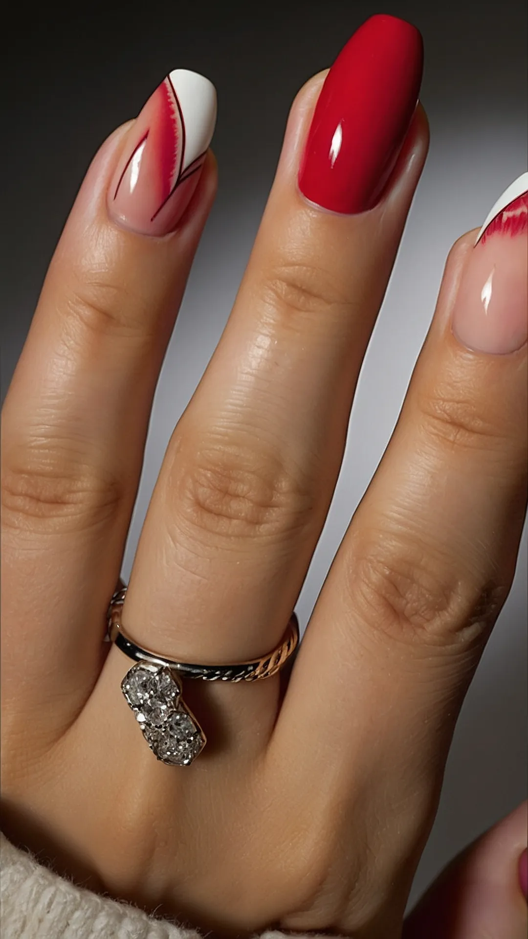 Simple and Chic Cherry Nails: Your 2024 Spring Guide 31 Fiery Spring Nails