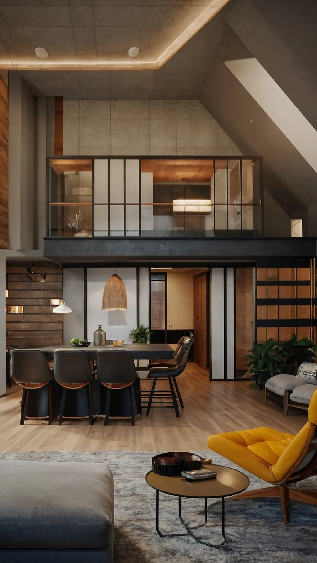 Modern Loft Design Ideas for Open Concept Living Spaces