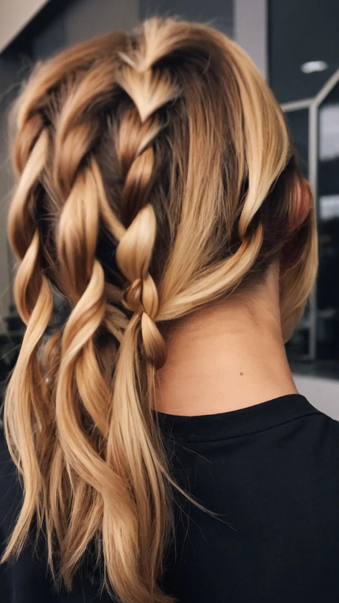 Lazy Girl Hair: